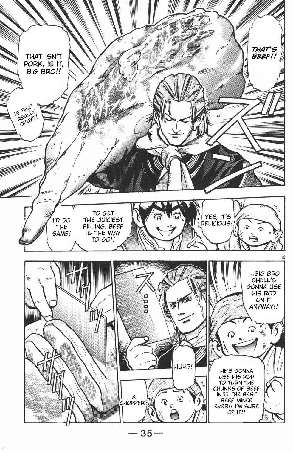 Page 13 Chapter 35 Shin Cooking Master Boy!