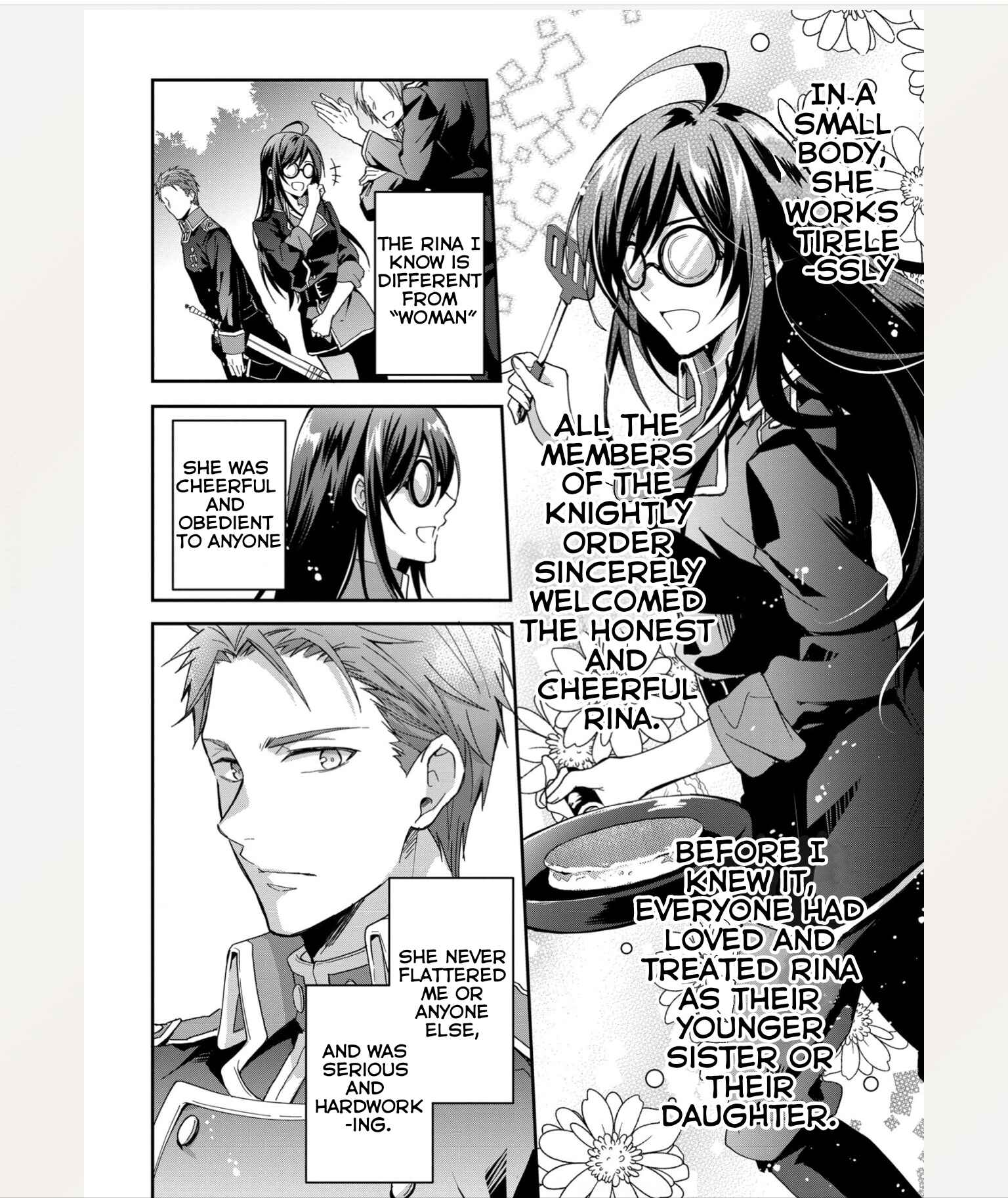 Page 17 Chapter 4 The Knight Commander Wants to Monopolize the Former Glasses Girl