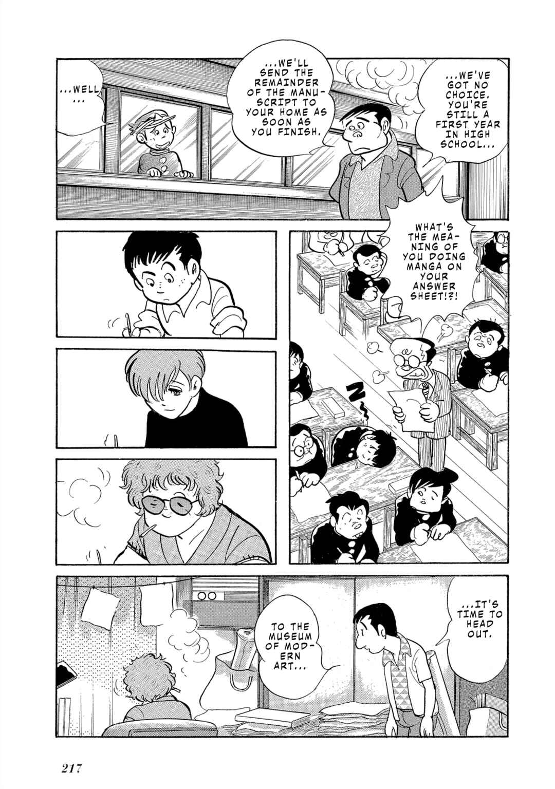 Page 8 Chapter 9.2 The Blue Hue of Manga