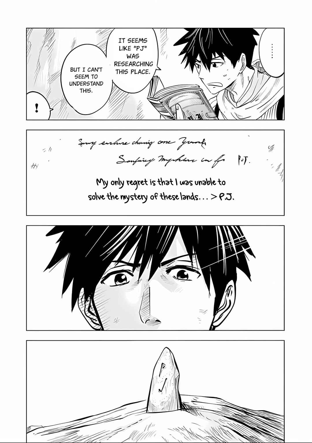Page 15 Chapter 2.2 Makyou Seikatsu: Gakeppuchi Boukensha ga Hikikomoru ni wa Hirosugiru