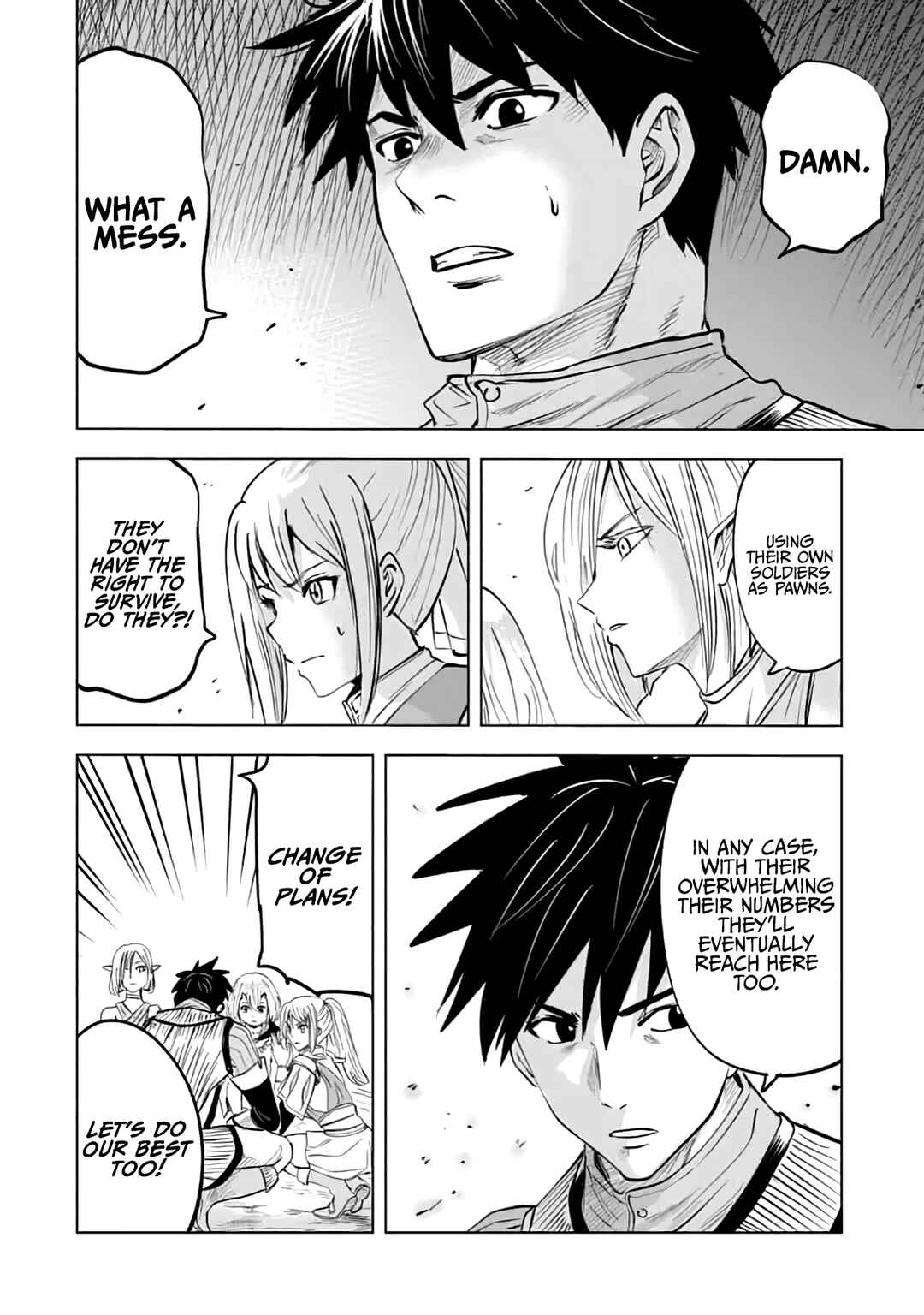 Page 11 Chapter 15 Makyou Seikatsu: Gakeppuchi Boukensha ga Hikikomoru ni wa Hirosugiru