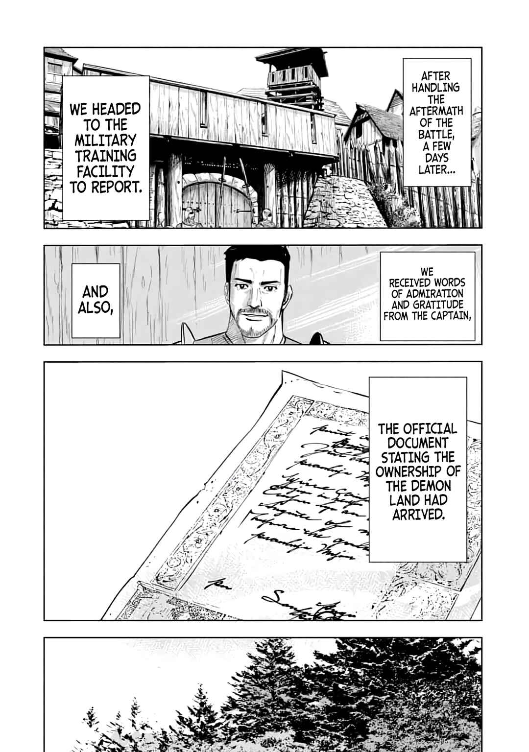 Page 45 Chapter 15 Makyou Seikatsu: Gakeppuchi Boukensha ga Hikikomoru ni wa Hirosugiru