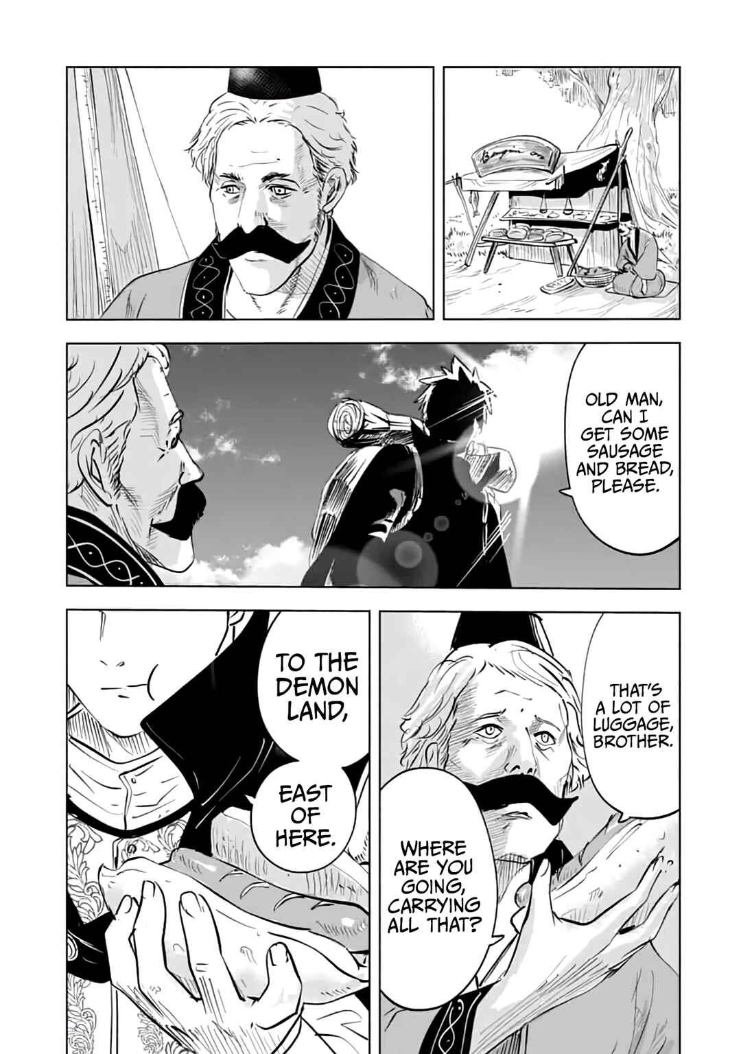 Page 48 Chapter 15 Makyou Seikatsu: Gakeppuchi Boukensha ga Hikikomoru ni wa Hirosugiru