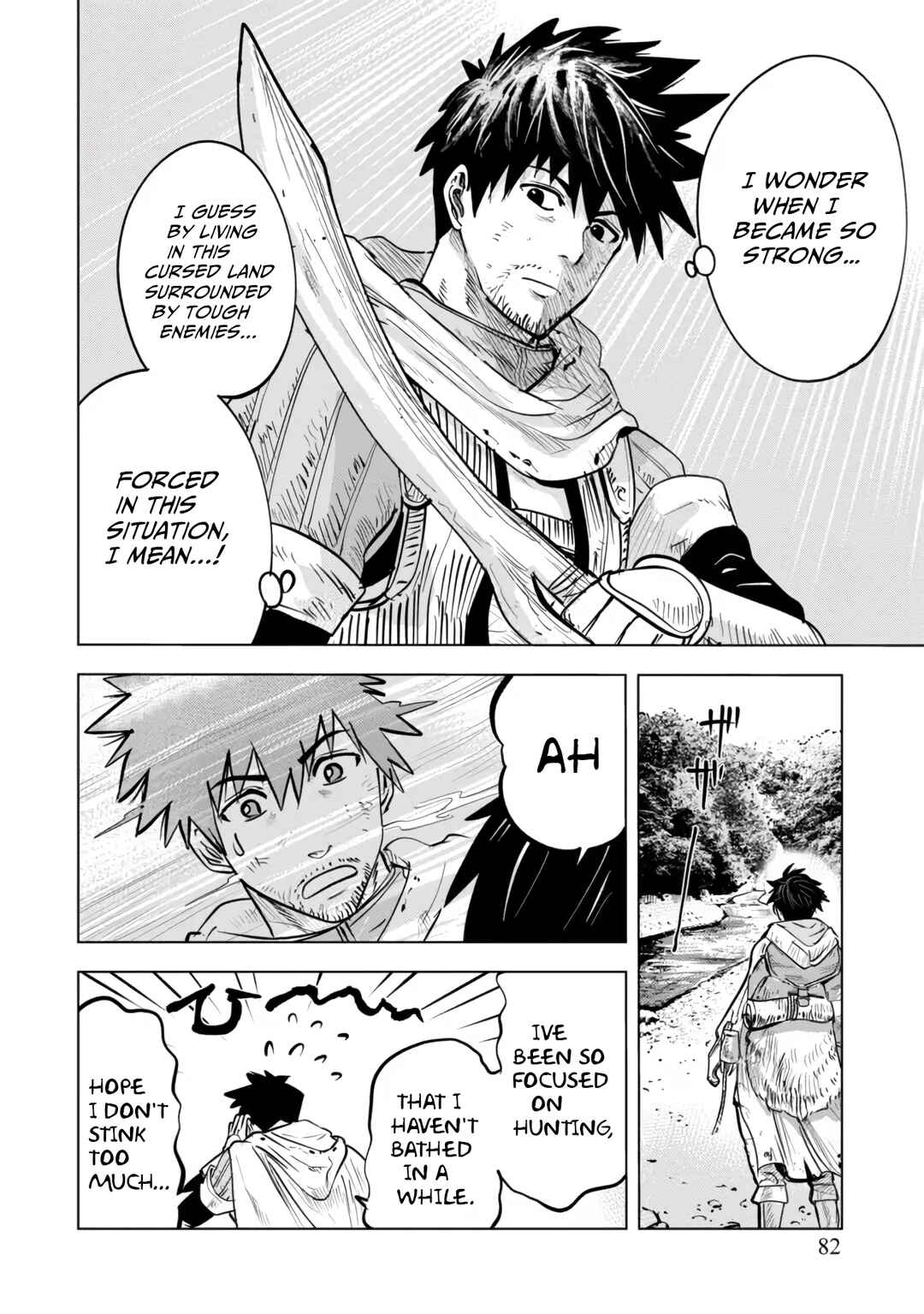 Page 10 Chapter 3.1 Makyou Seikatsu: Gakeppuchi Boukensha ga Hikikomoru ni wa Hirosugiru