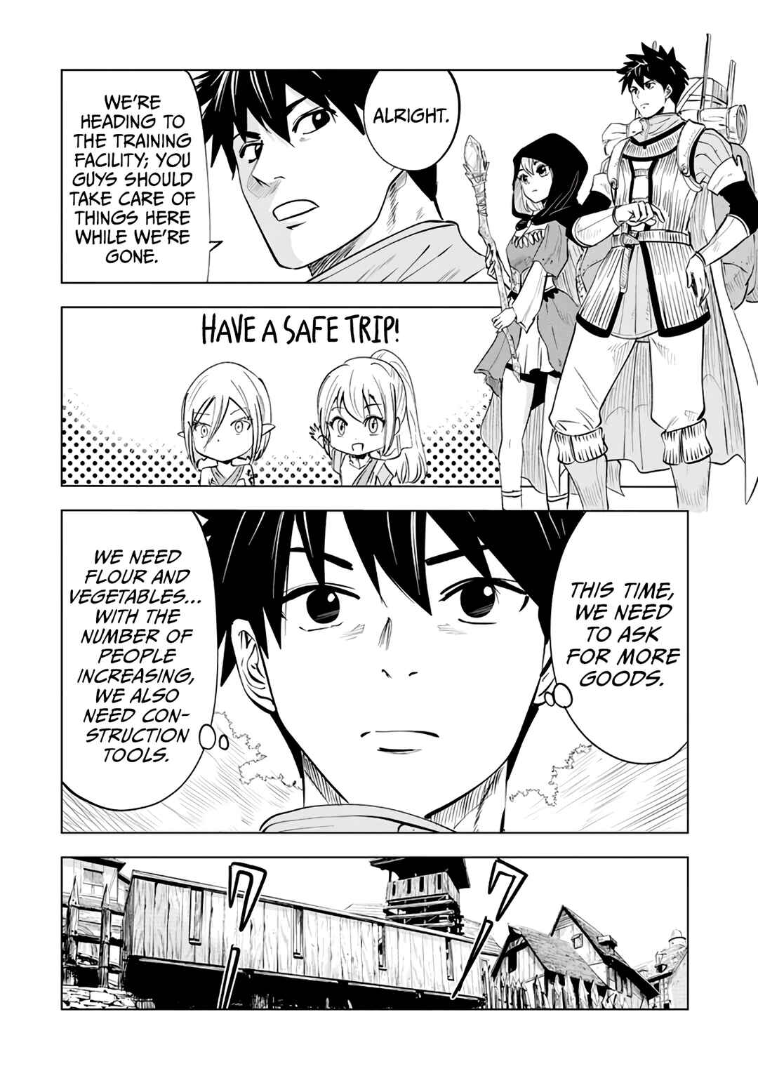 Page 10 Chapter 12 Makyou Seikatsu: Gakeppuchi Boukensha ga Hikikomoru ni wa Hirosugiru
