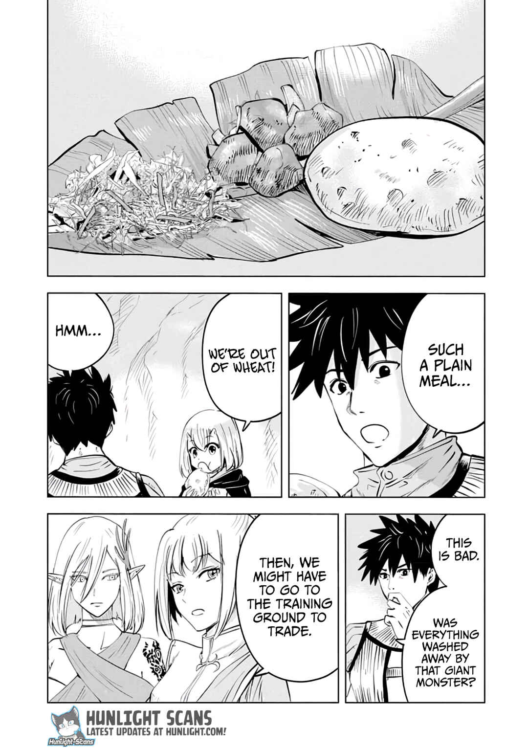 Page 2 Chapter 12 Makyou Seikatsu: Gakeppuchi Boukensha ga Hikikomoru ni wa Hirosugiru