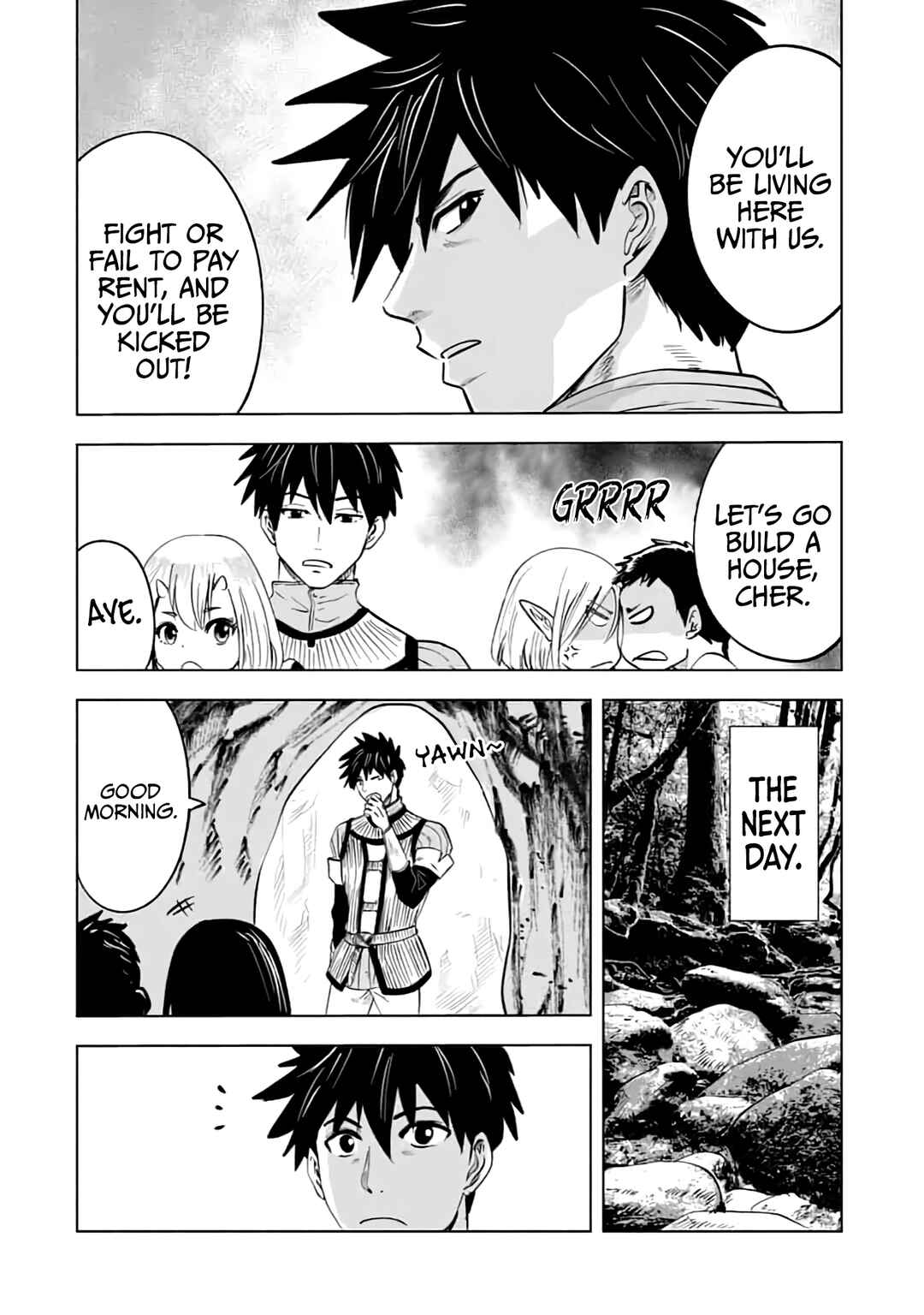 Page 28 Chapter 12 Makyou Seikatsu: Gakeppuchi Boukensha ga Hikikomoru ni wa Hirosugiru