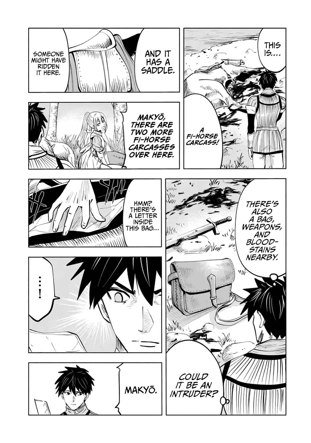 Page 35 Chapter 12 Makyou Seikatsu: Gakeppuchi Boukensha ga Hikikomoru ni wa Hirosugiru