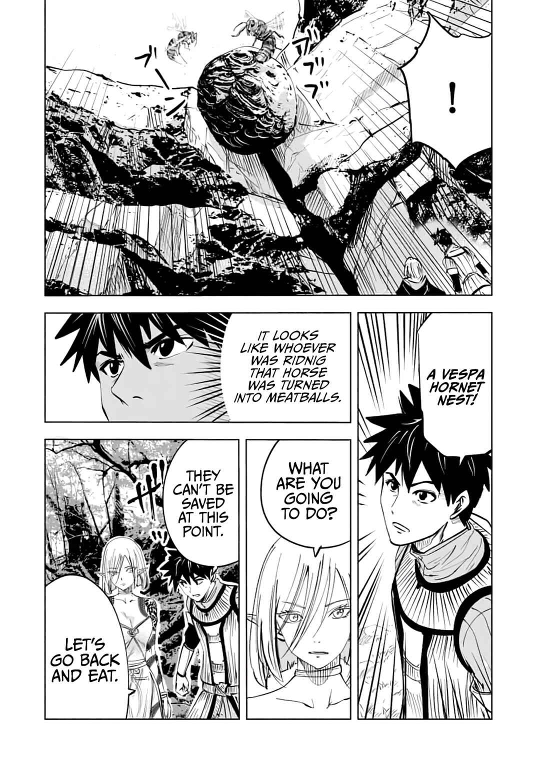 Page 36 Chapter 12 Makyou Seikatsu: Gakeppuchi Boukensha ga Hikikomoru ni wa Hirosugiru