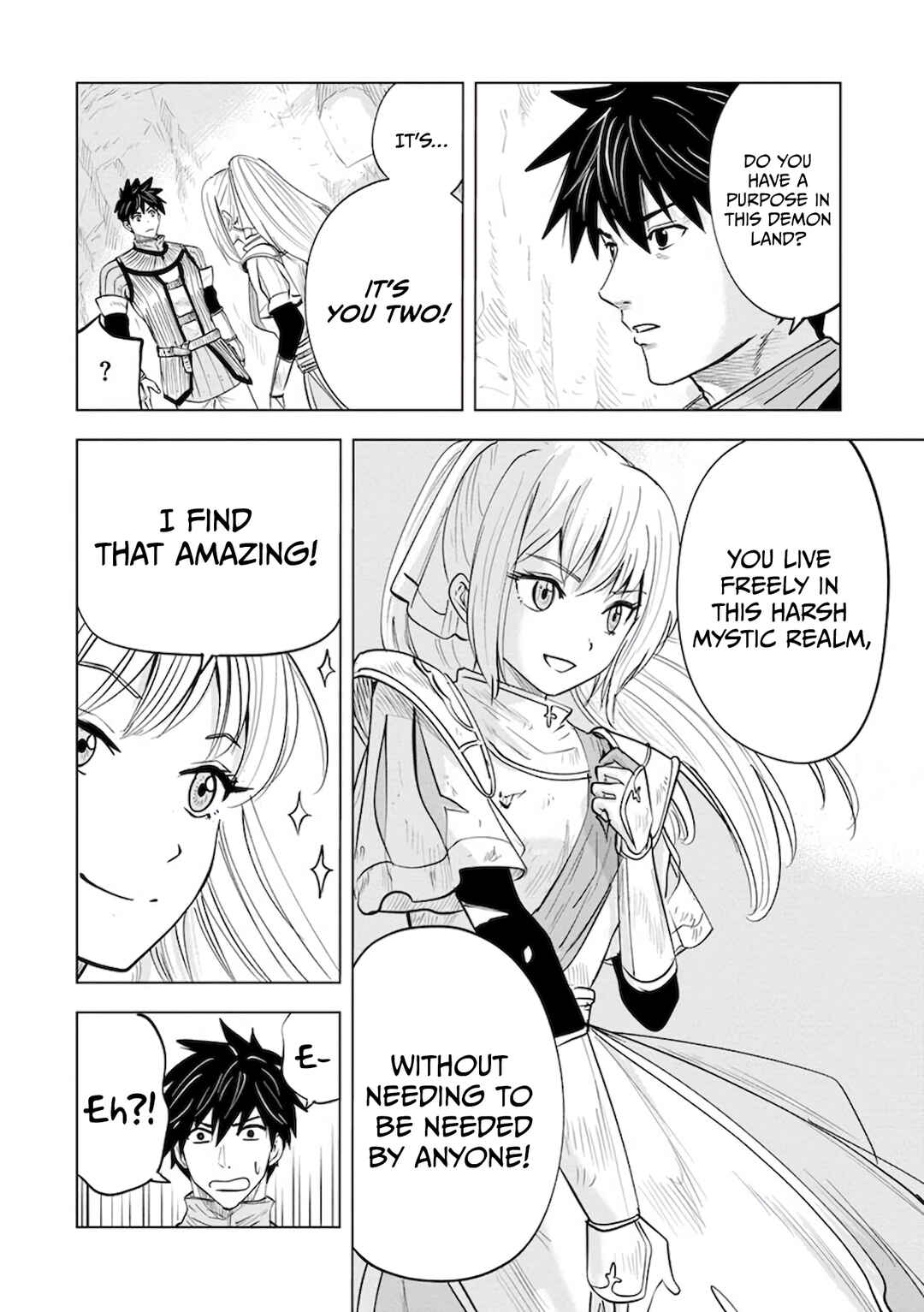 Page 13 Chapter 8 Makyou Seikatsu: Gakeppuchi Boukensha ga Hikikomoru ni wa Hirosugiru