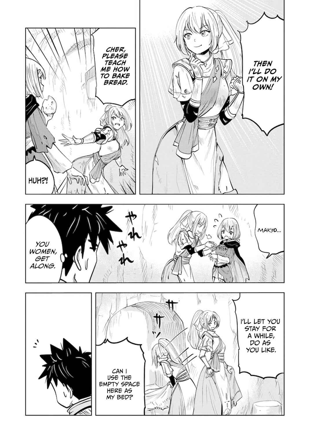 Page 15 Chapter 8 Makyou Seikatsu: Gakeppuchi Boukensha ga Hikikomoru ni wa Hirosugiru