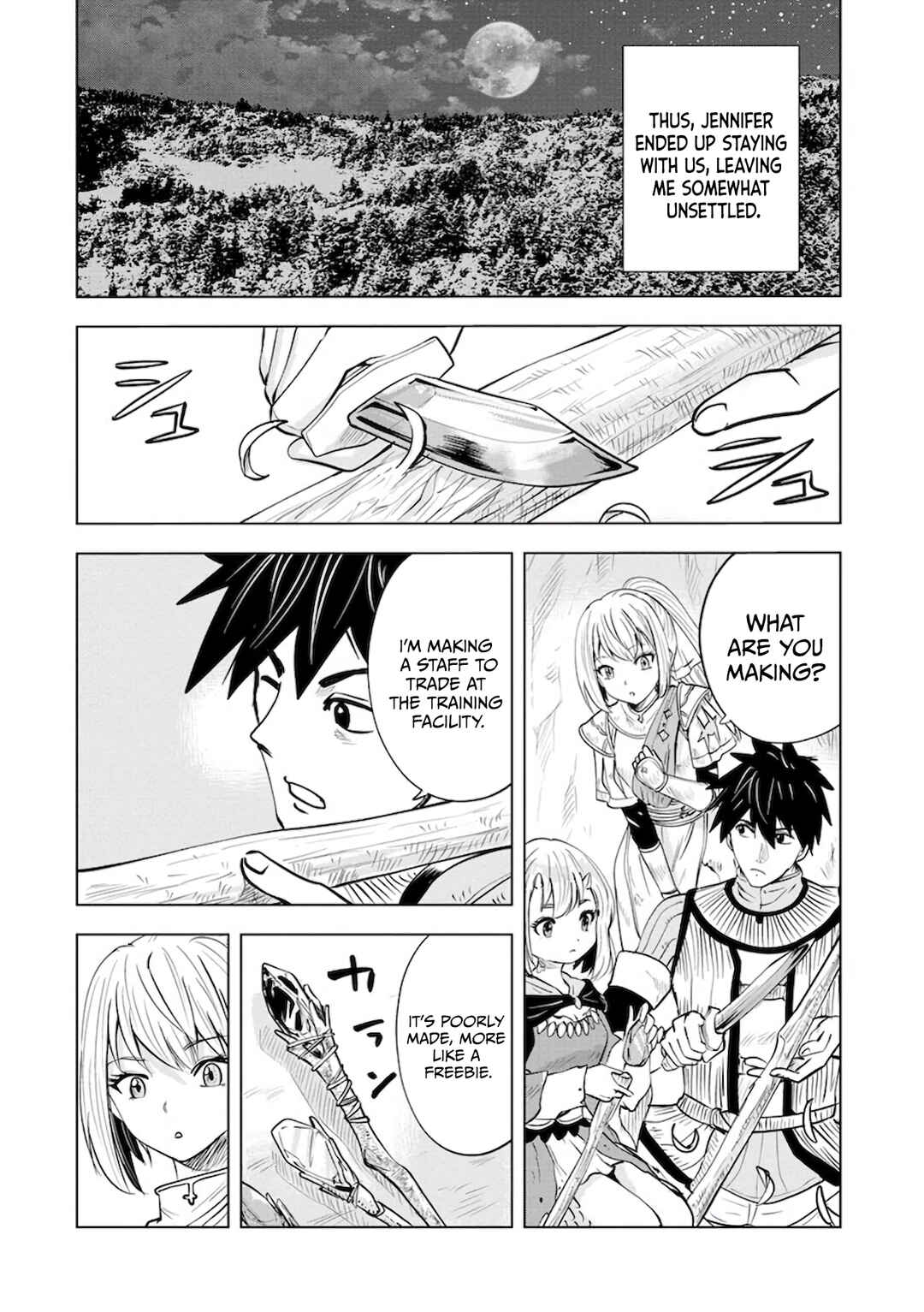 Page 17 Chapter 8 Makyou Seikatsu: Gakeppuchi Boukensha ga Hikikomoru ni wa Hirosugiru