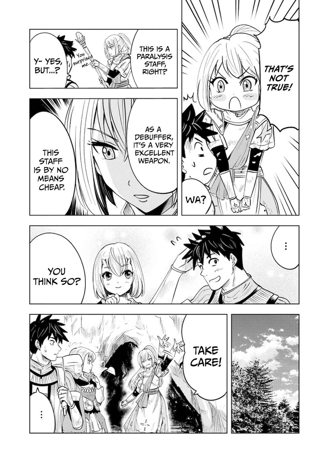 Page 18 Chapter 8 Makyou Seikatsu: Gakeppuchi Boukensha ga Hikikomoru ni wa Hirosugiru