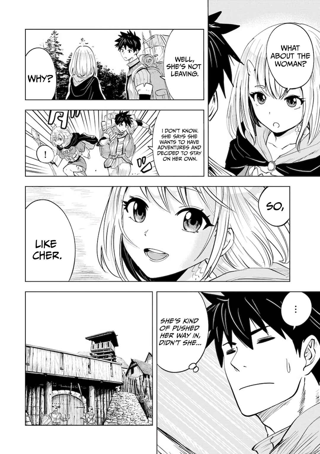 Page 19 Chapter 8 Makyou Seikatsu: Gakeppuchi Boukensha ga Hikikomoru ni wa Hirosugiru