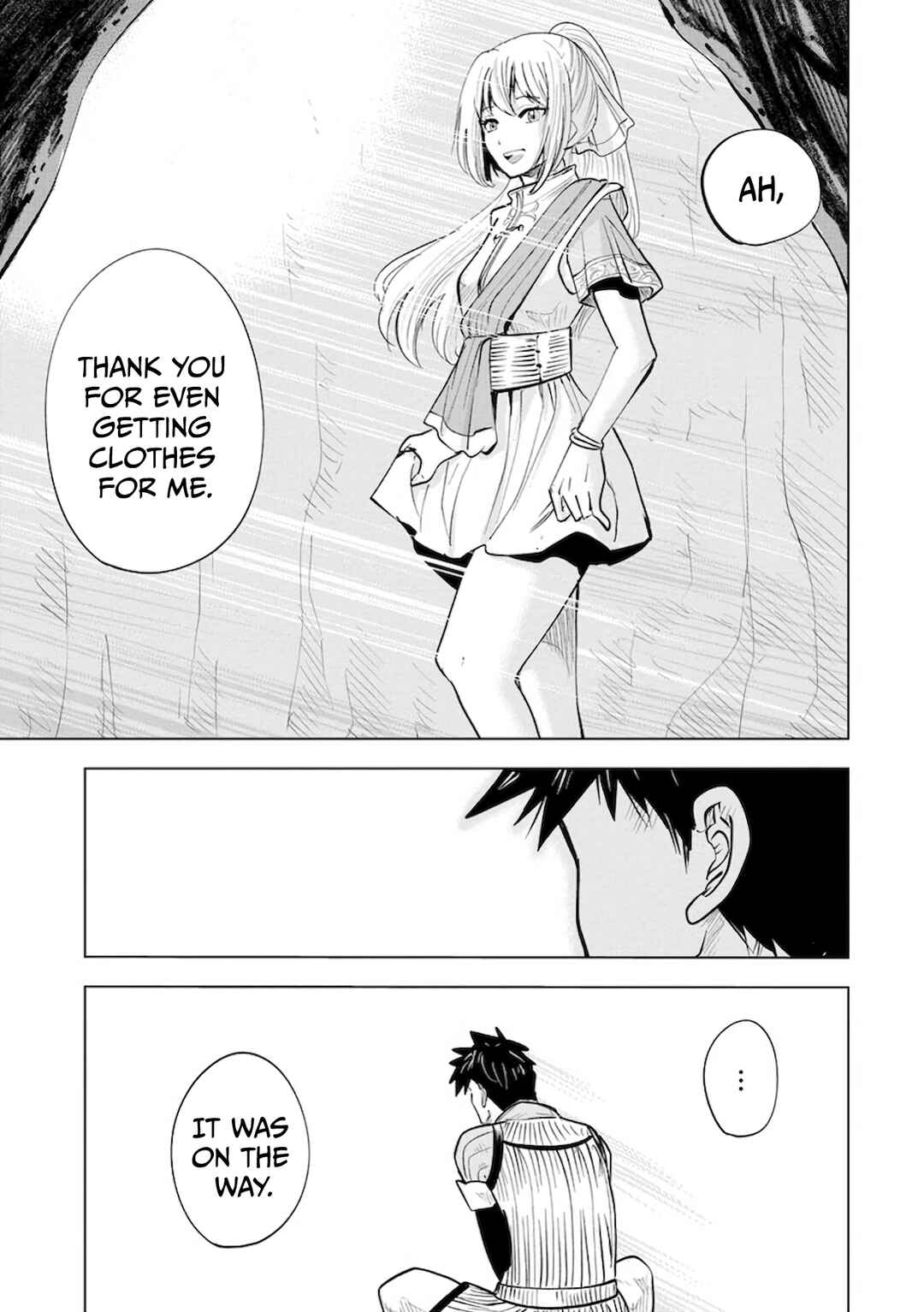 Page 24 Chapter 8 Makyou Seikatsu: Gakeppuchi Boukensha ga Hikikomoru ni wa Hirosugiru