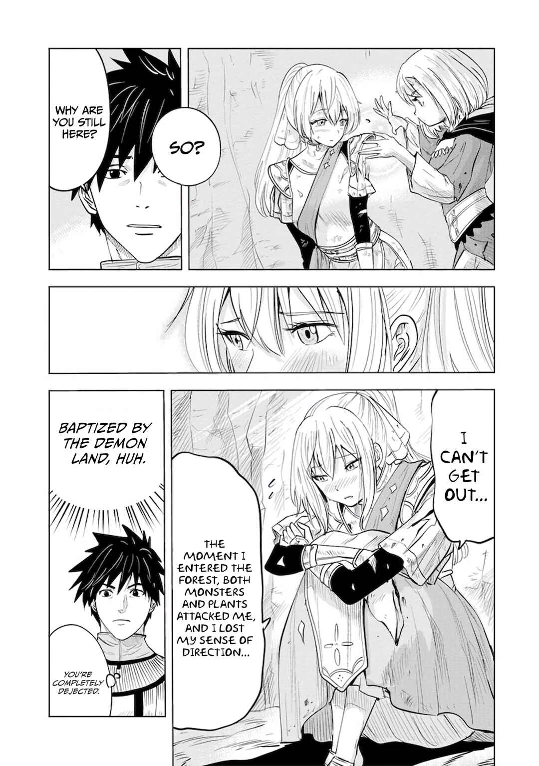 Page 6 Chapter 8 Makyou Seikatsu: Gakeppuchi Boukensha ga Hikikomoru ni wa Hirosugiru
