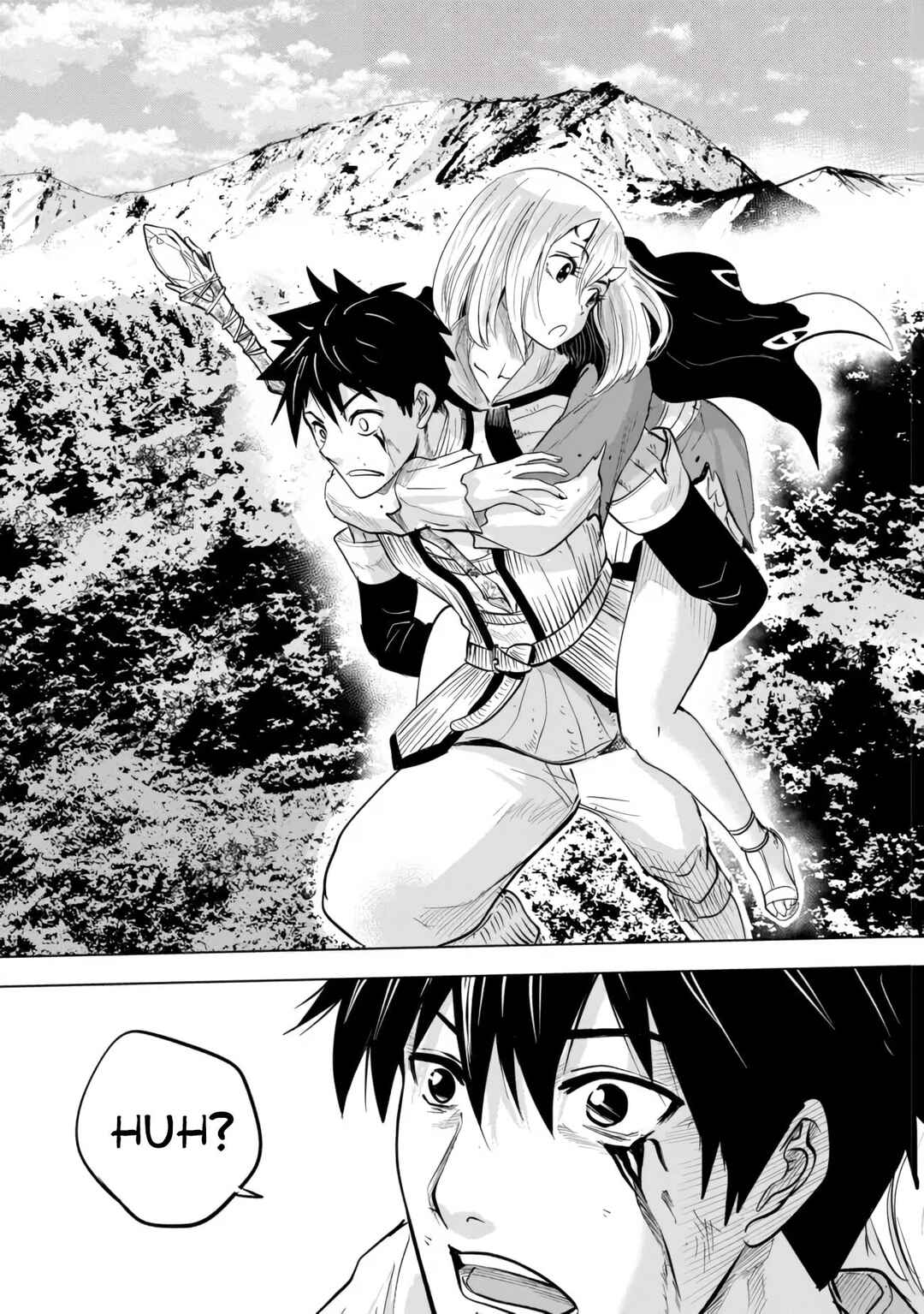Page 18 Chapter 4.2 Makyou Seikatsu: Gakeppuchi Boukensha ga Hikikomoru ni wa Hirosugiru