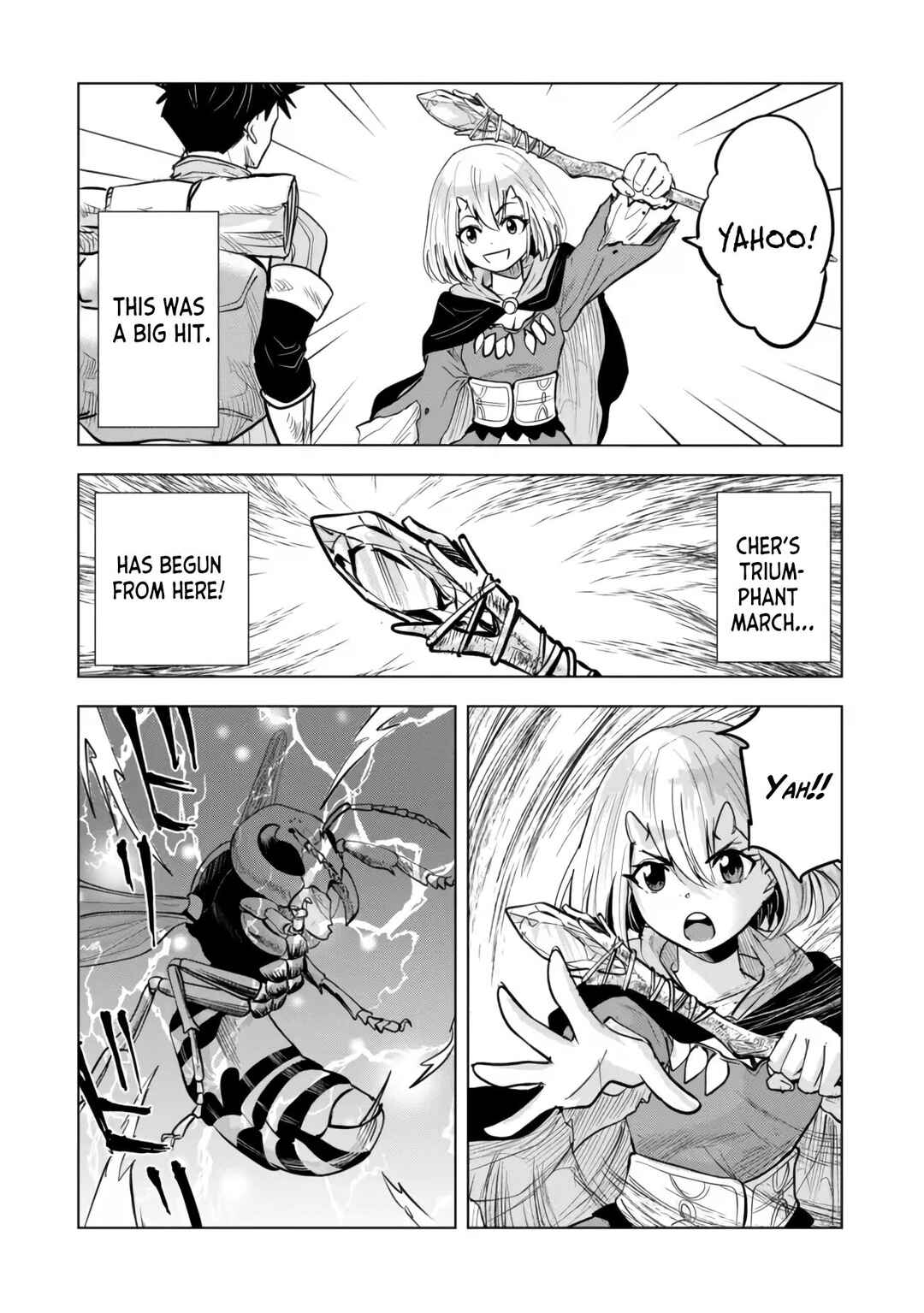 Page 7 Chapter 4.2 Makyou Seikatsu: Gakeppuchi Boukensha ga Hikikomoru ni wa Hirosugiru
