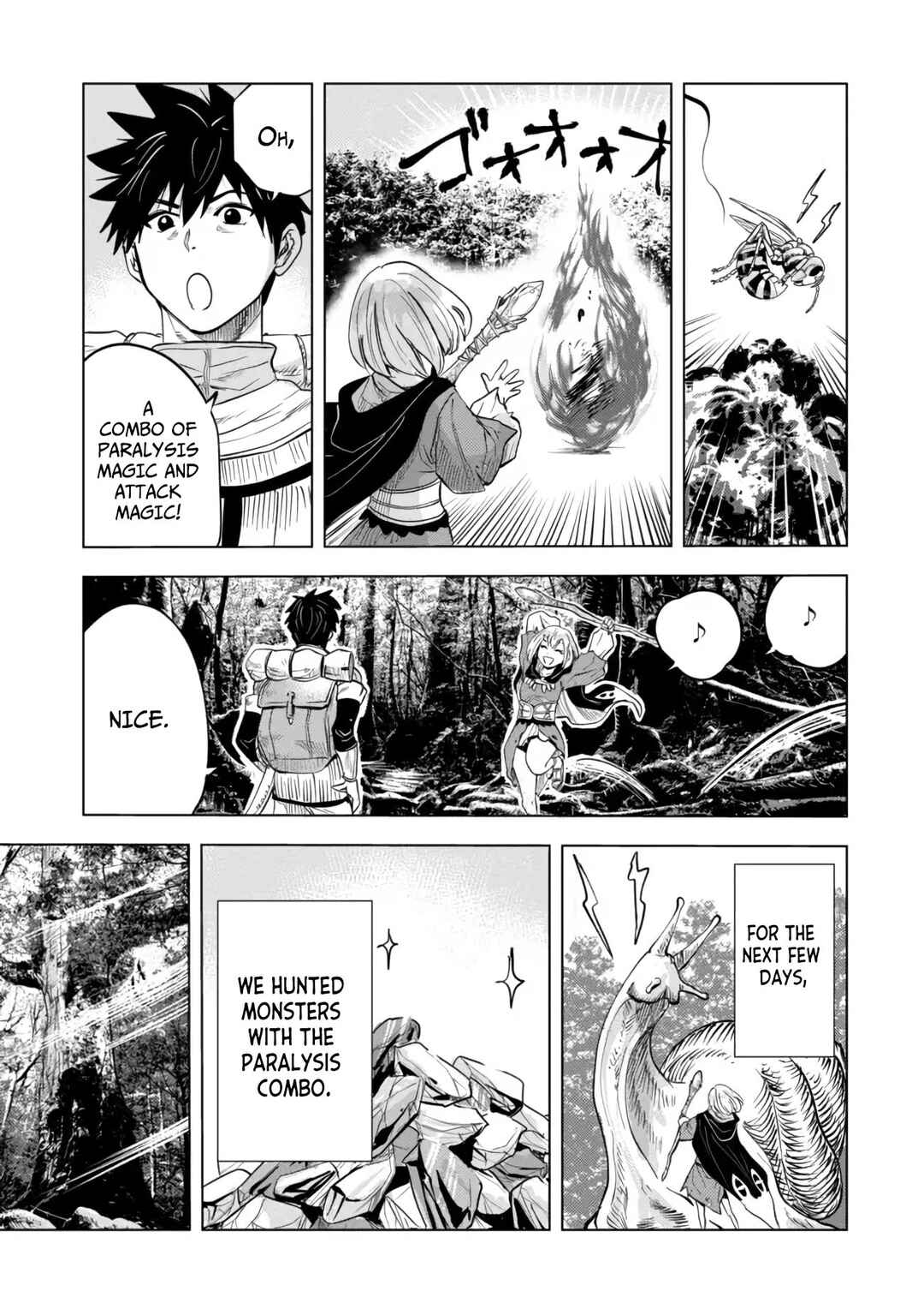 Page 8 Chapter 4.2 Makyou Seikatsu: Gakeppuchi Boukensha ga Hikikomoru ni wa Hirosugiru