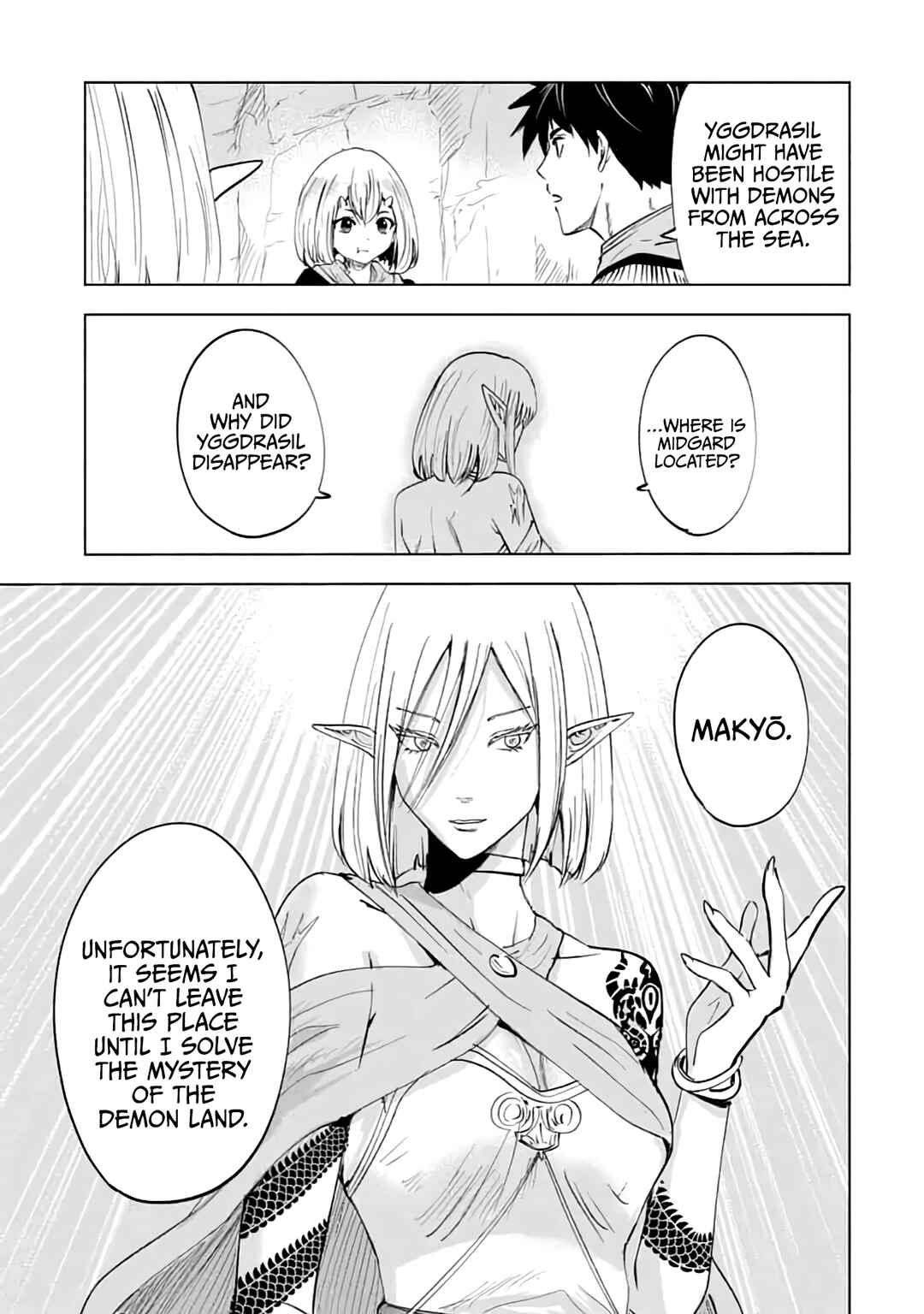 Page 16 Chapter 13 Makyou Seikatsu: Gakeppuchi Boukensha ga Hikikomoru ni wa Hirosugiru