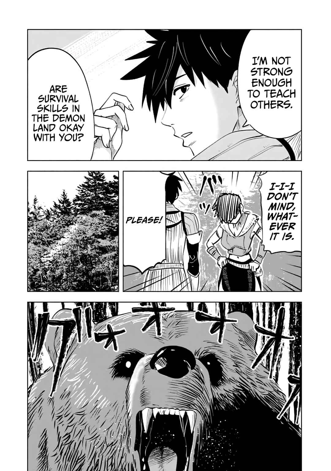 Page 21 Chapter 13 Makyou Seikatsu: Gakeppuchi Boukensha ga Hikikomoru ni wa Hirosugiru