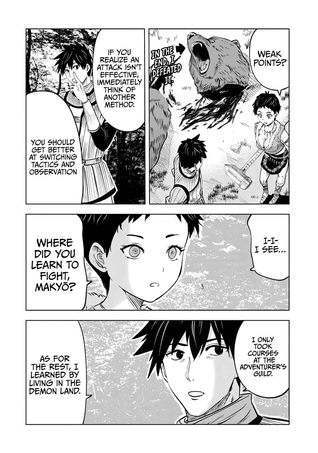 Page 23 Chapter 13 Makyou Seikatsu: Gakeppuchi Boukensha ga Hikikomoru ni wa Hirosugiru