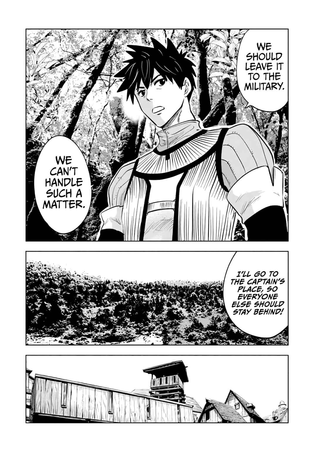 Page 33 Chapter 13 Makyou Seikatsu: Gakeppuchi Boukensha ga Hikikomoru ni wa Hirosugiru