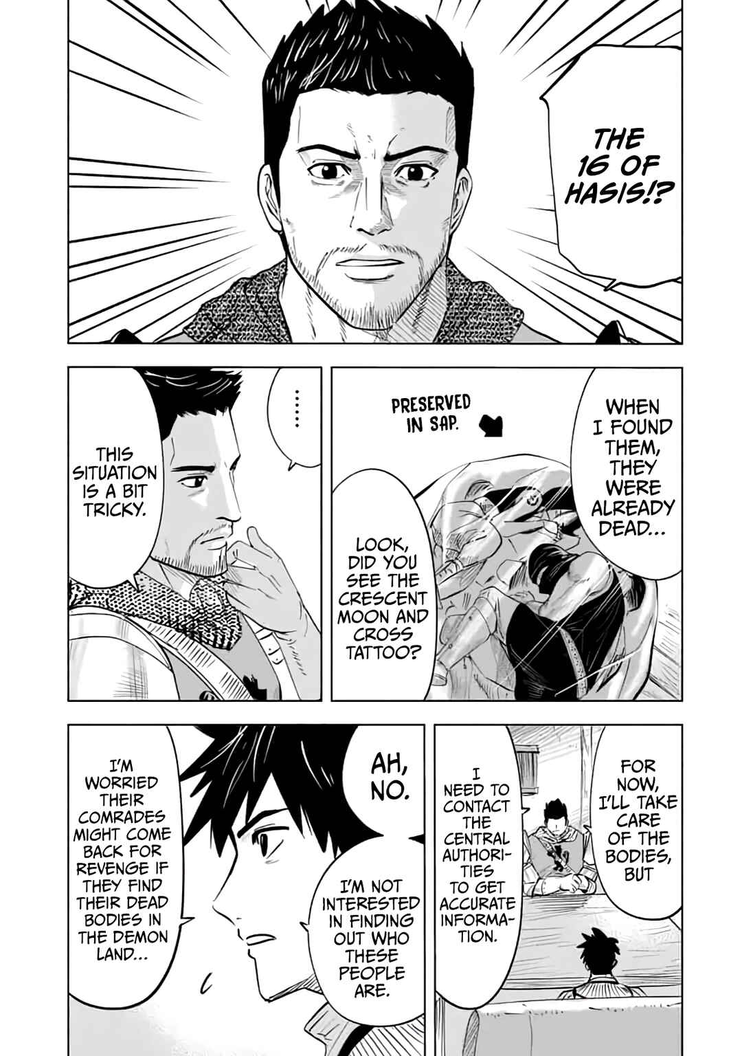 Page 34 Chapter 13 Makyou Seikatsu: Gakeppuchi Boukensha ga Hikikomoru ni wa Hirosugiru