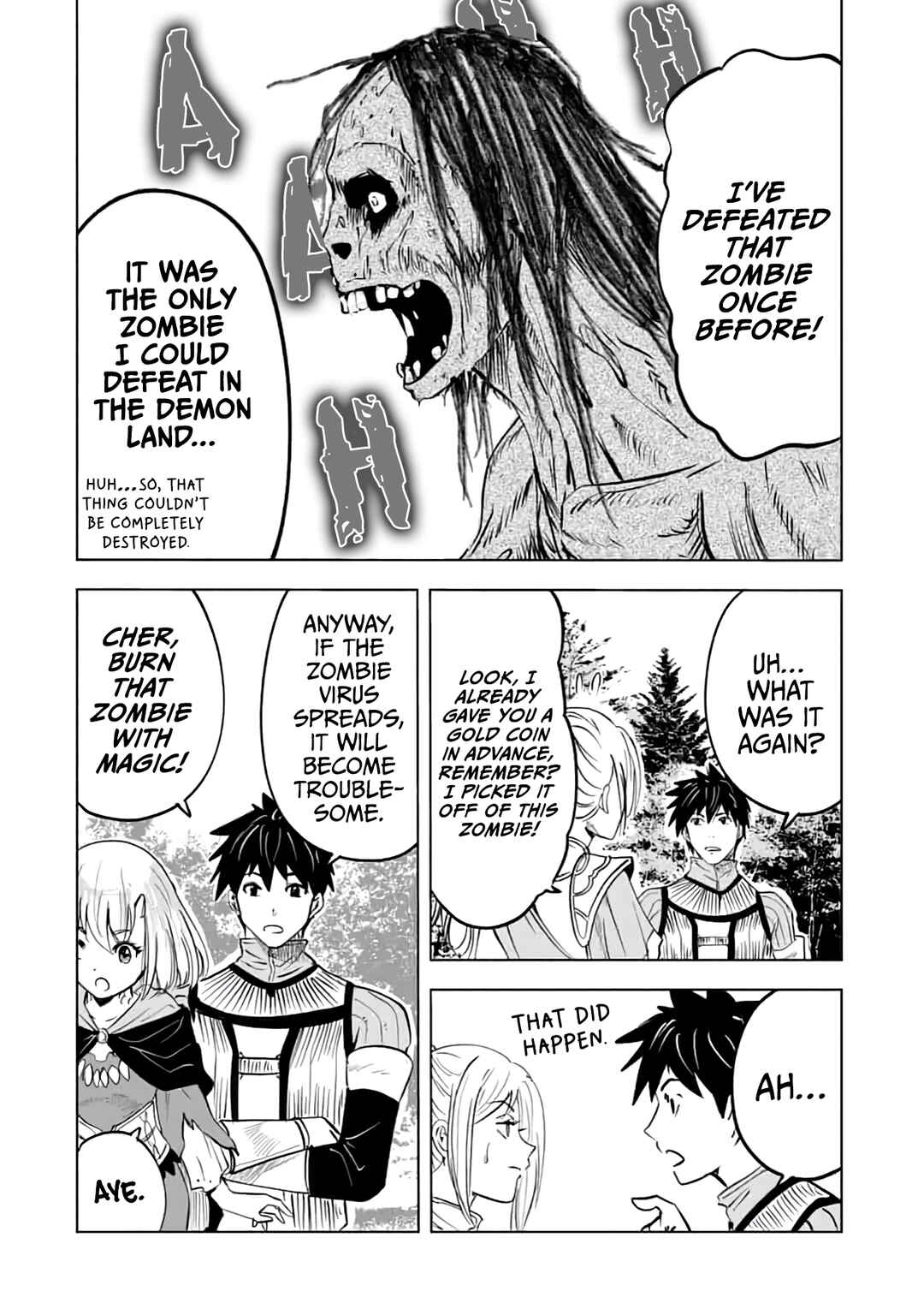 Page 7 Chapter 13 Makyou Seikatsu: Gakeppuchi Boukensha ga Hikikomoru ni wa Hirosugiru