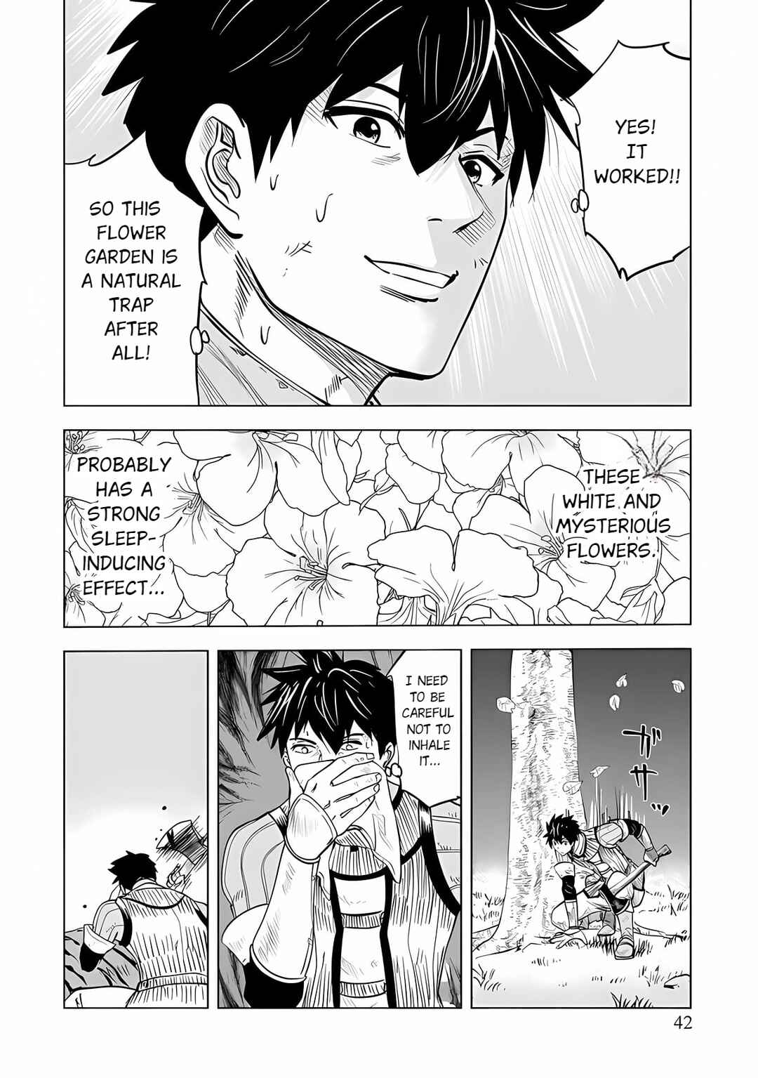 Page 21 Chapter 1.2 Makyou Seikatsu: Gakeppuchi Boukensha ga Hikikomoru ni wa Hirosugiru