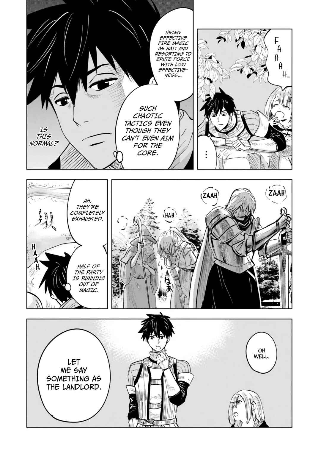 Page 7 Chapter 6.1 Makyou Seikatsu: Gakeppuchi Boukensha ga Hikikomoru ni wa Hirosugiru