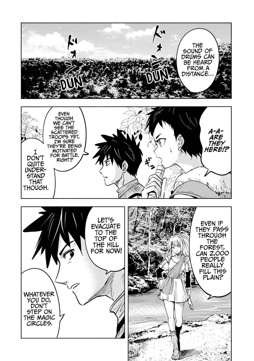 Page 18 Chapter 14 Makyou Seikatsu: Gakeppuchi Boukensha ga Hikikomoru ni wa Hirosugiru