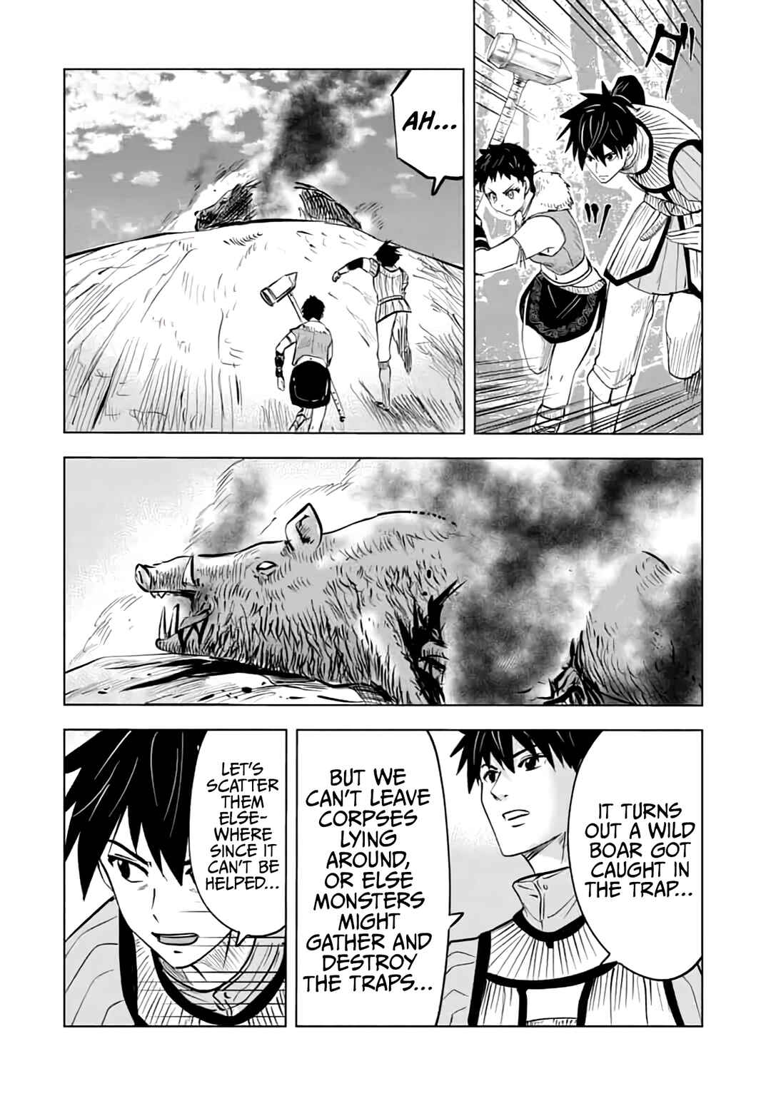 Page 26 Chapter 14 Makyou Seikatsu: Gakeppuchi Boukensha ga Hikikomoru ni wa Hirosugiru