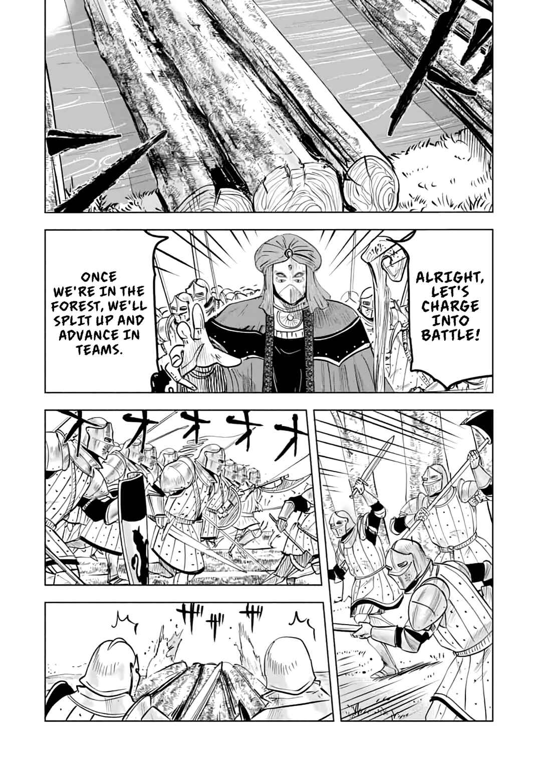 Page 31 Chapter 14 Makyou Seikatsu: Gakeppuchi Boukensha ga Hikikomoru ni wa Hirosugiru