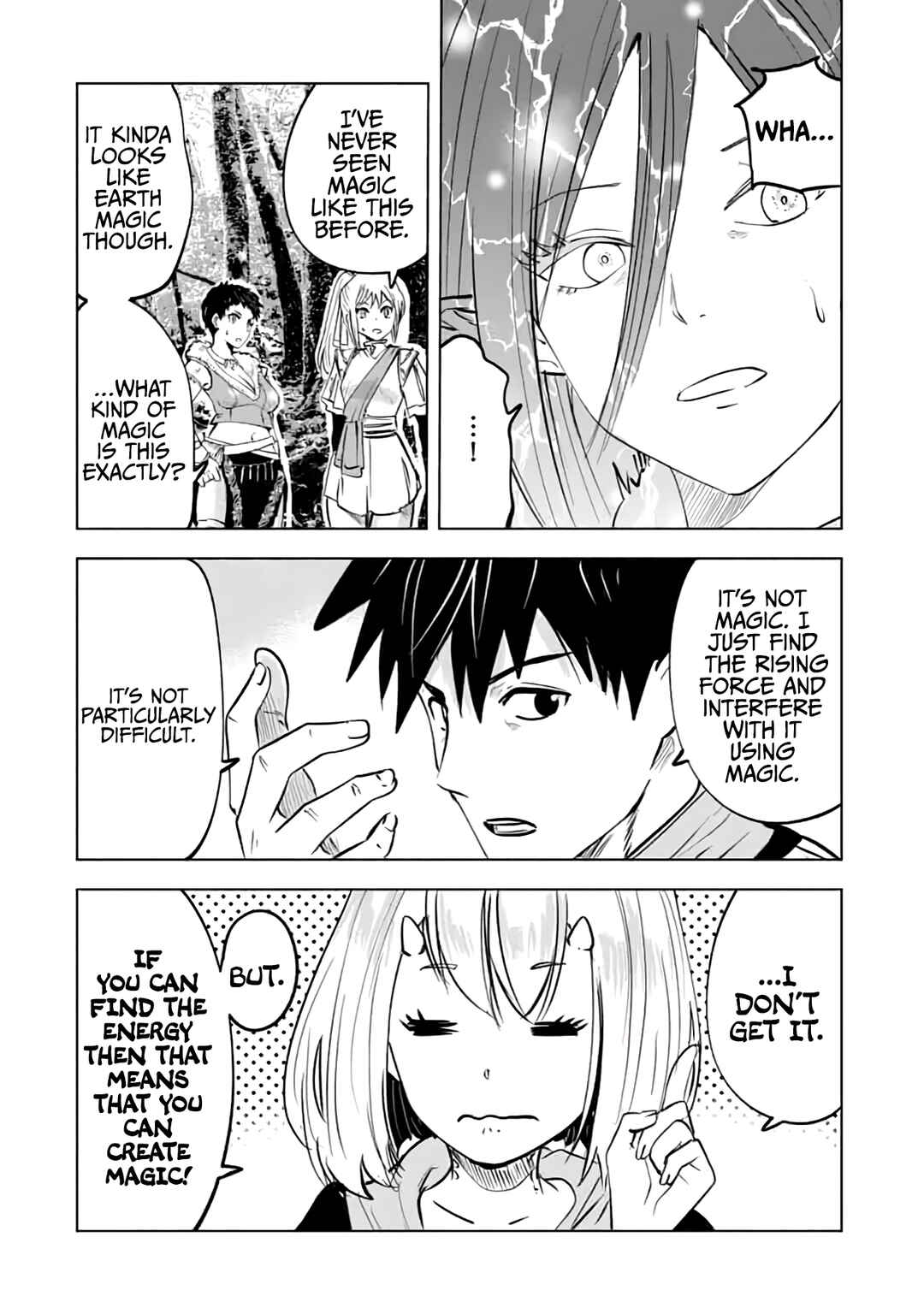 Page 8 Chapter 14 Makyou Seikatsu: Gakeppuchi Boukensha ga Hikikomoru ni wa Hirosugiru