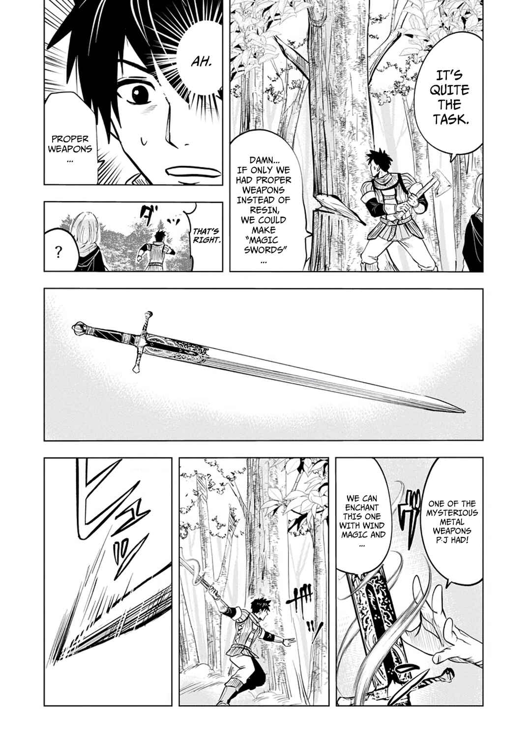 Page 9 Chapter 5.1 Makyou Seikatsu: Gakeppuchi Boukensha ga Hikikomoru ni wa Hirosugiru