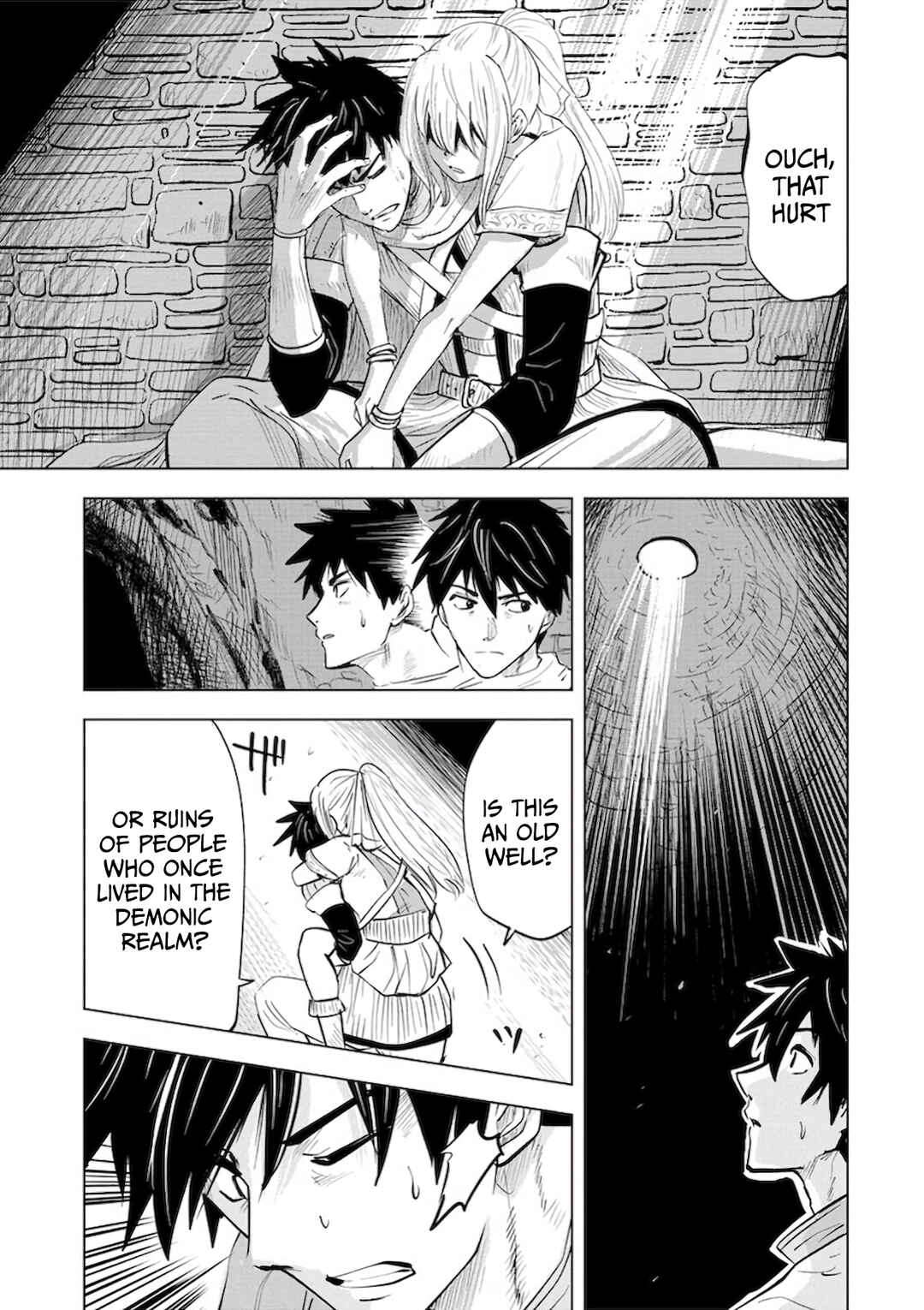 Page 22 Chapter 10 Makyou Seikatsu: Gakeppuchi Boukensha ga Hikikomoru ni wa Hirosugiru