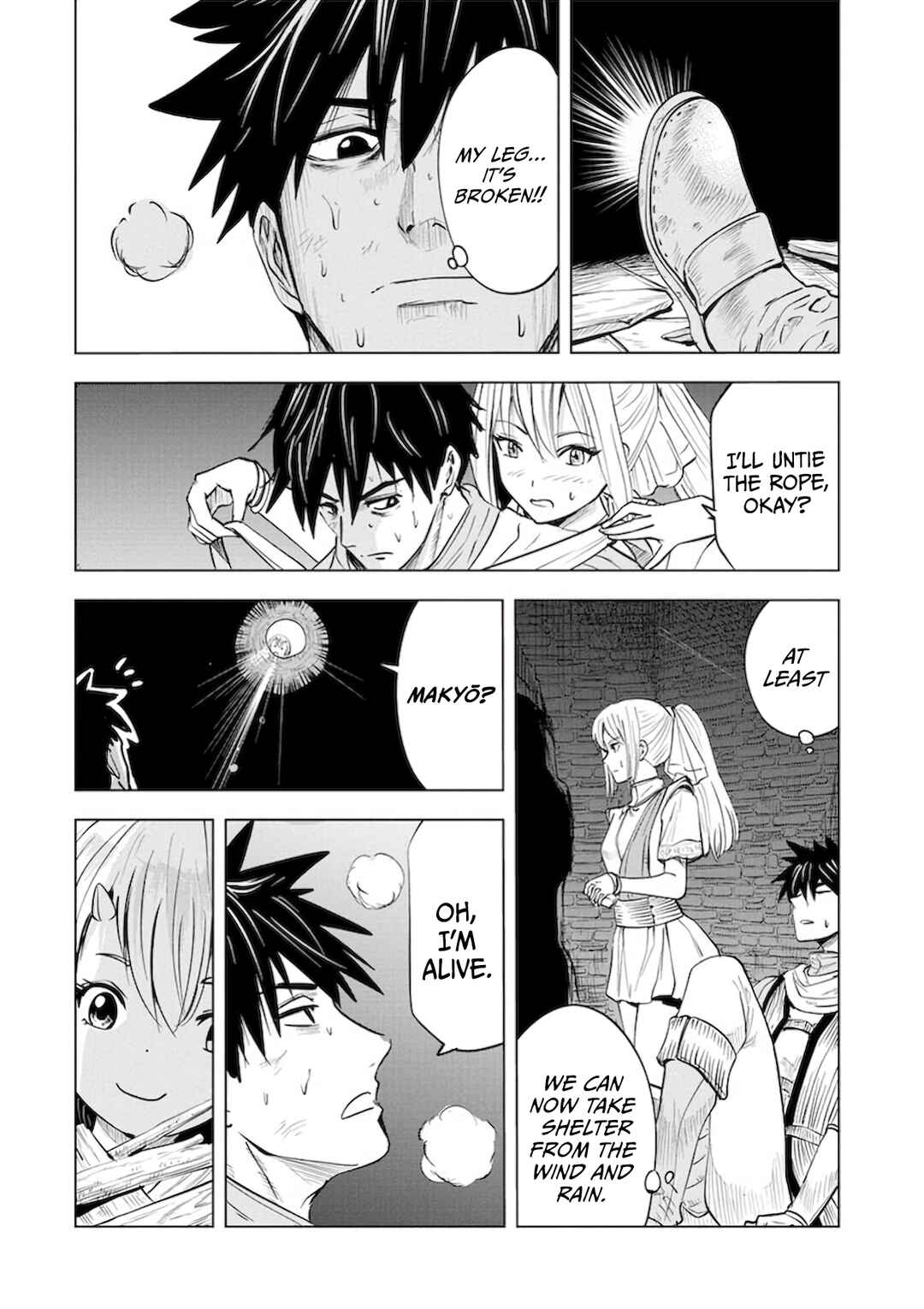 Page 23 Chapter 10 Makyou Seikatsu: Gakeppuchi Boukensha ga Hikikomoru ni wa Hirosugiru