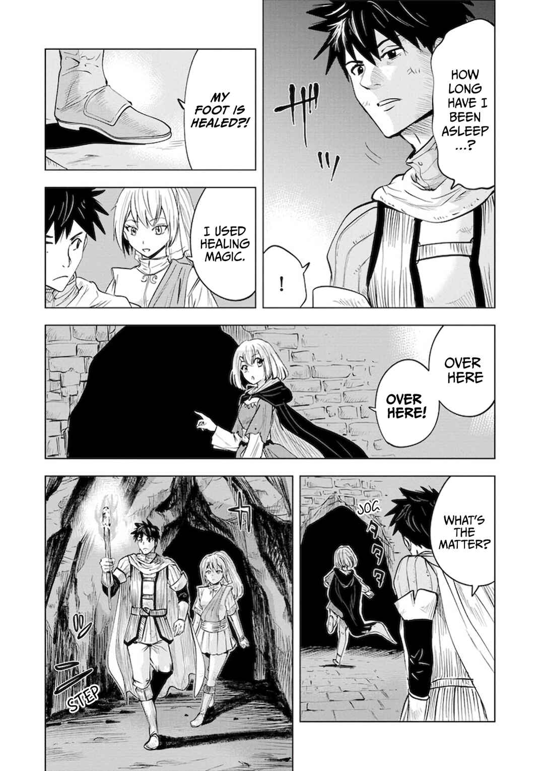 Page 27 Chapter 10 Makyou Seikatsu: Gakeppuchi Boukensha ga Hikikomoru ni wa Hirosugiru