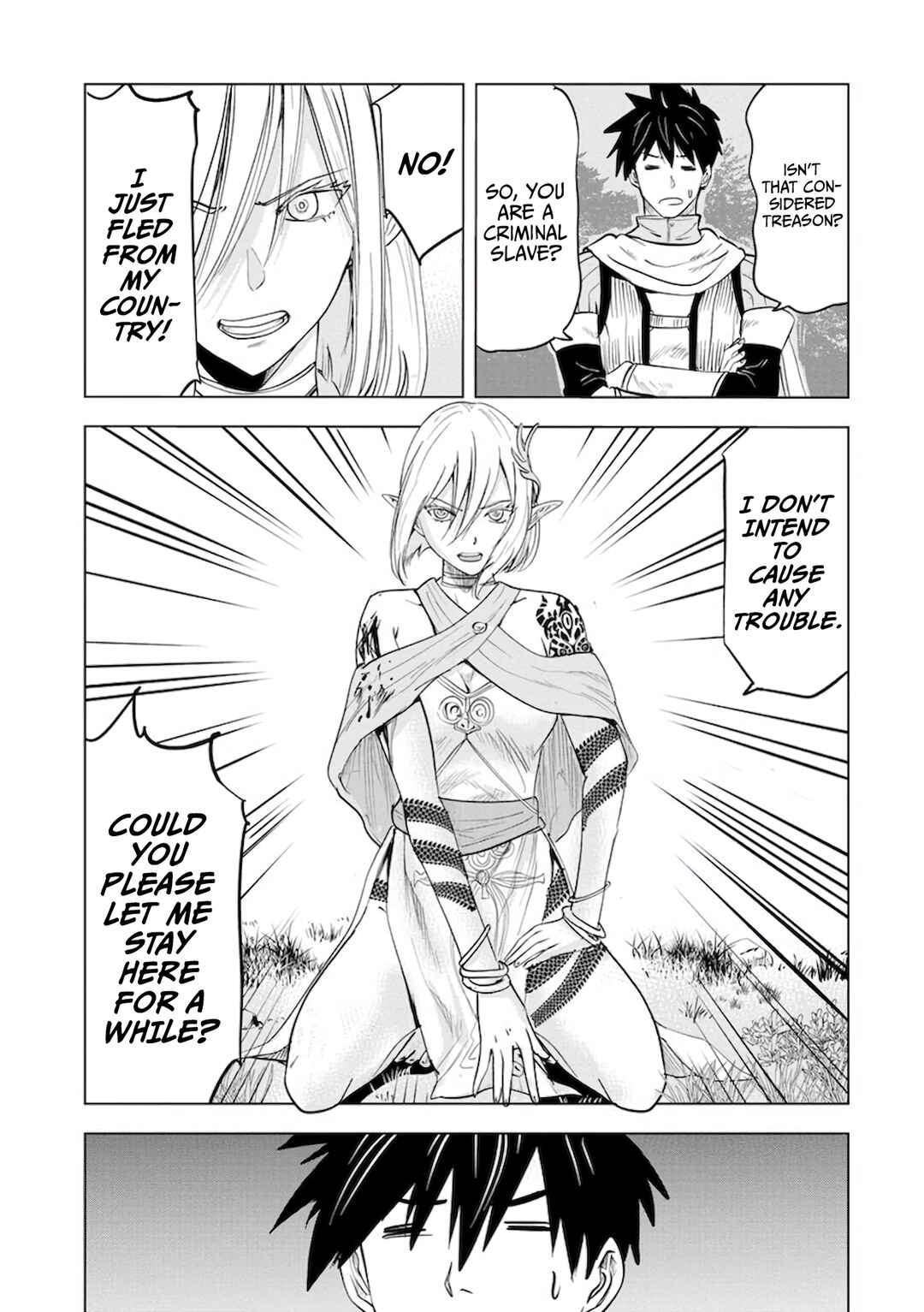 Page 31 Chapter 11 Makyou Seikatsu: Gakeppuchi Boukensha ga Hikikomoru ni wa Hirosugiru