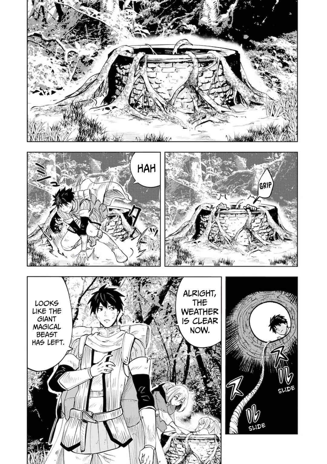 Page 4 Chapter 11 Makyou Seikatsu: Gakeppuchi Boukensha ga Hikikomoru ni wa Hirosugiru