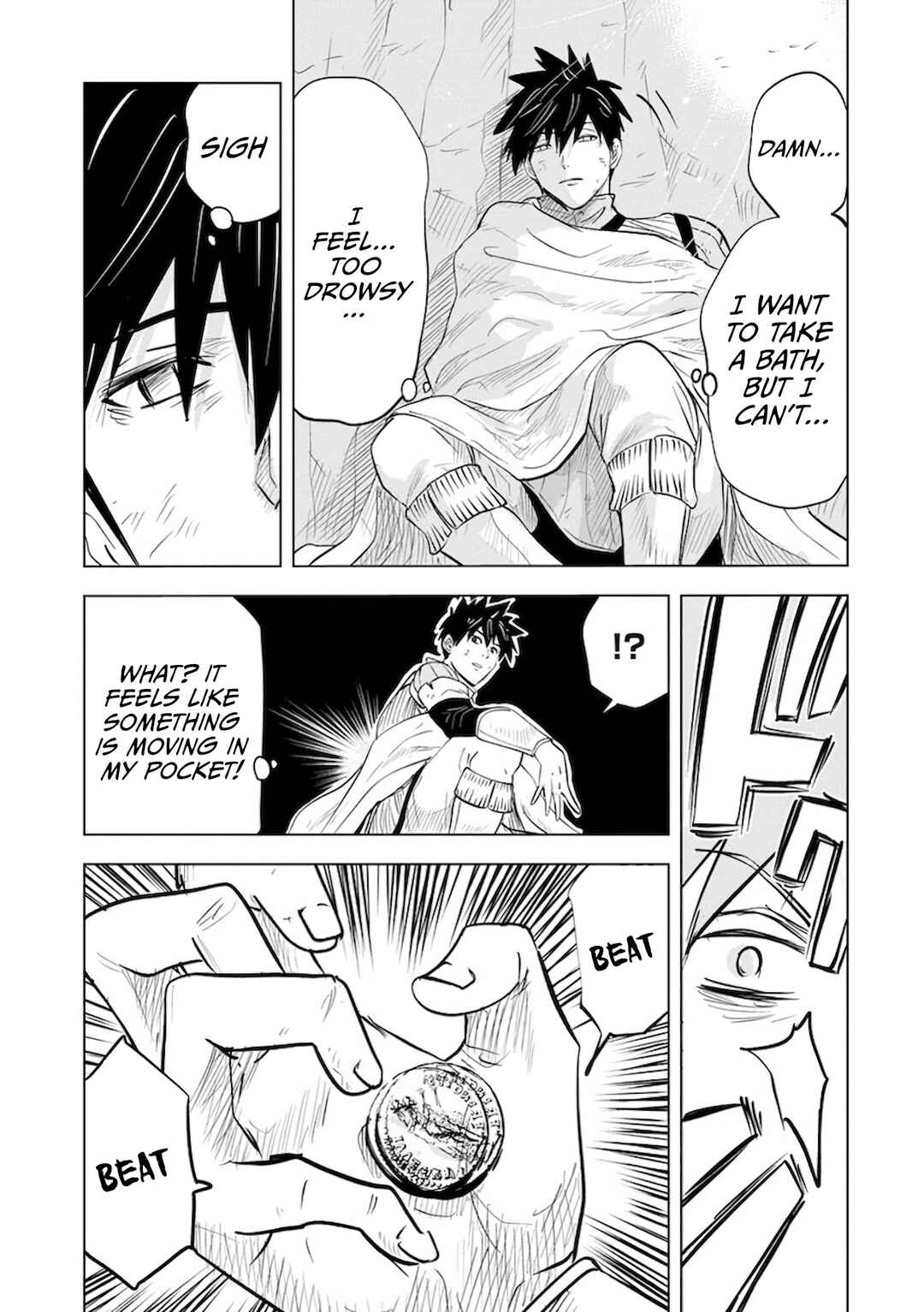 Page 9 Chapter 11 Makyou Seikatsu: Gakeppuchi Boukensha ga Hikikomoru ni wa Hirosugiru