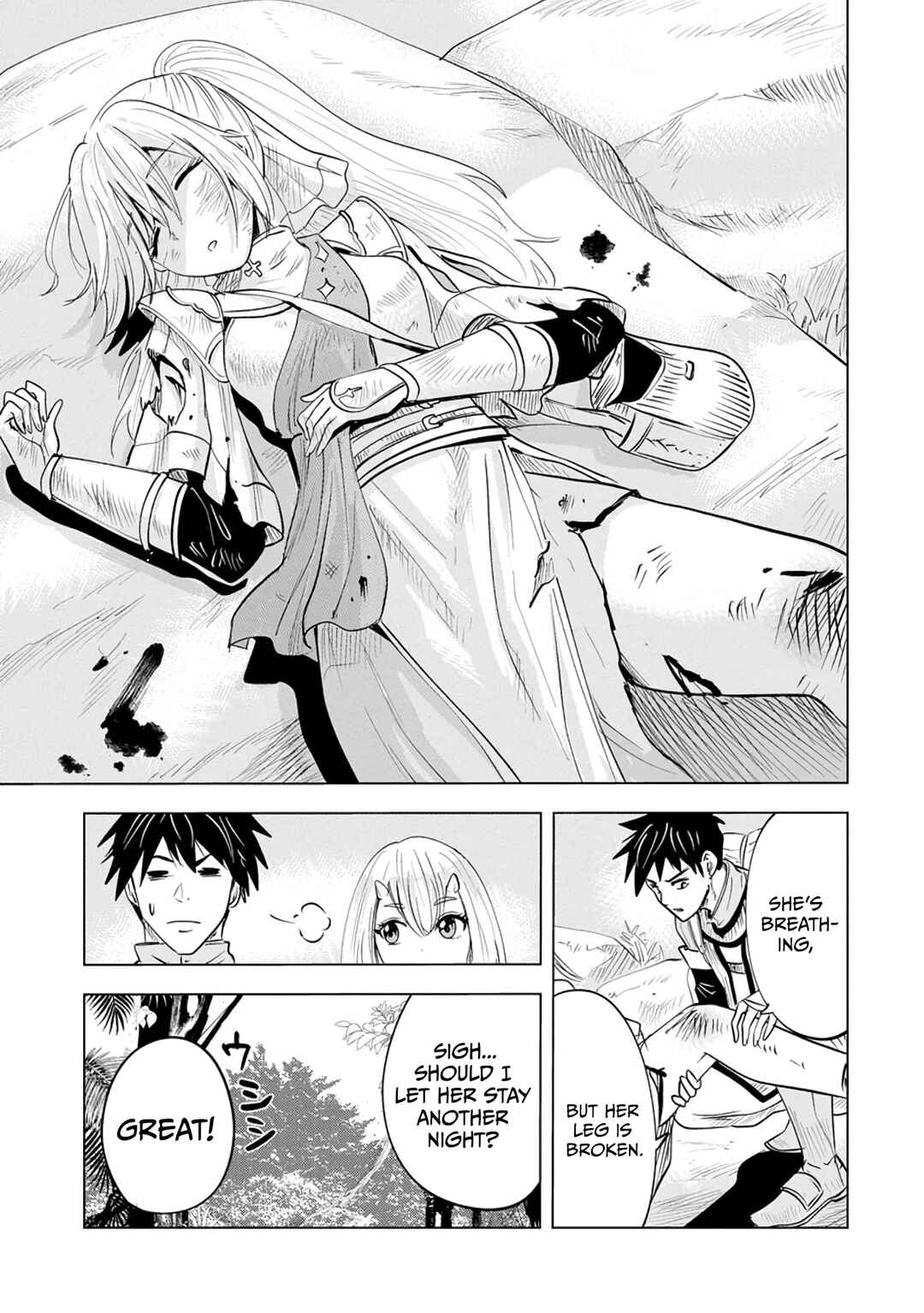 Page 15 Chapter 7 Makyou Seikatsu: Gakeppuchi Boukensha ga Hikikomoru ni wa Hirosugiru