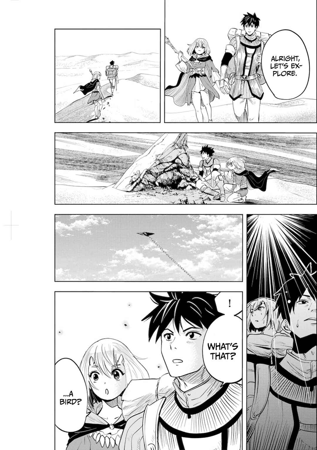 Page 20 Chapter 7 Makyou Seikatsu: Gakeppuchi Boukensha ga Hikikomoru ni wa Hirosugiru