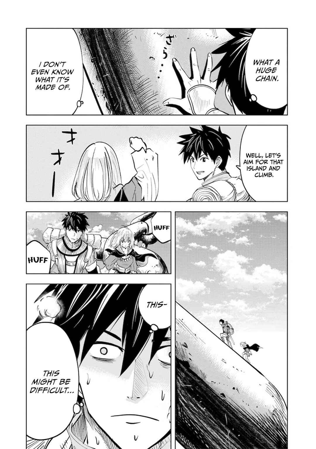 Page 22 Chapter 7 Makyou Seikatsu: Gakeppuchi Boukensha ga Hikikomoru ni wa Hirosugiru