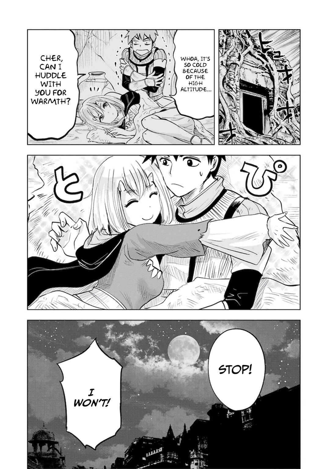 Page 31 Chapter 7 Makyou Seikatsu: Gakeppuchi Boukensha ga Hikikomoru ni wa Hirosugiru