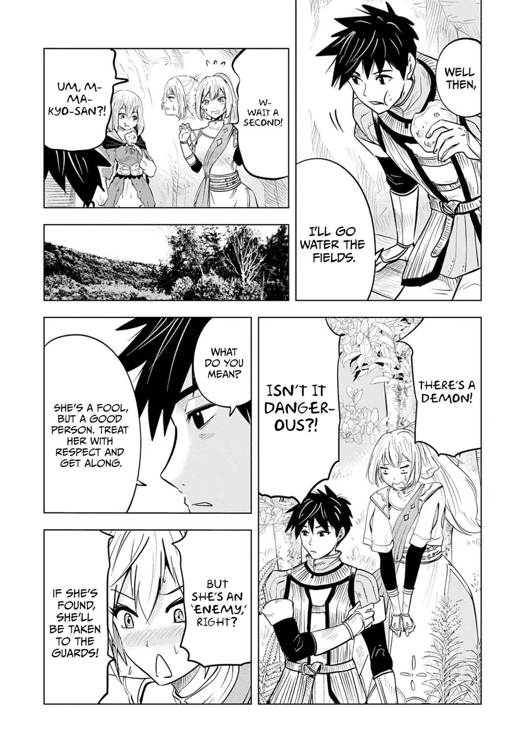 Page 6 Chapter 7 Makyou Seikatsu: Gakeppuchi Boukensha ga Hikikomoru ni wa Hirosugiru