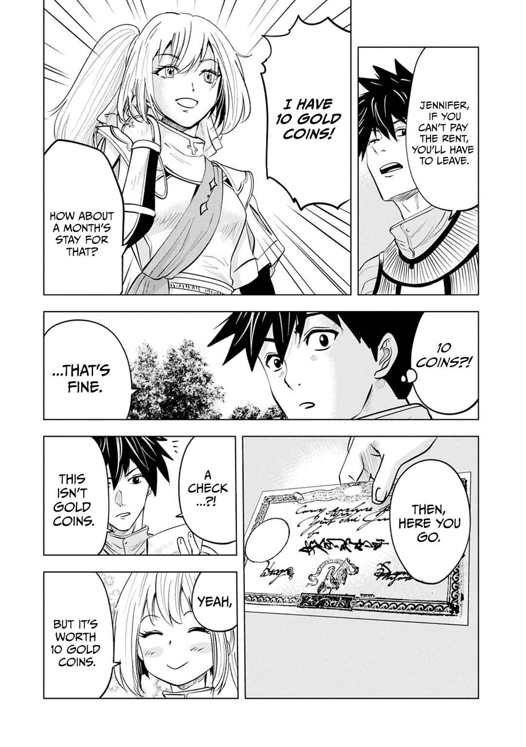 Page 8 Chapter 7 Makyou Seikatsu: Gakeppuchi Boukensha ga Hikikomoru ni wa Hirosugiru