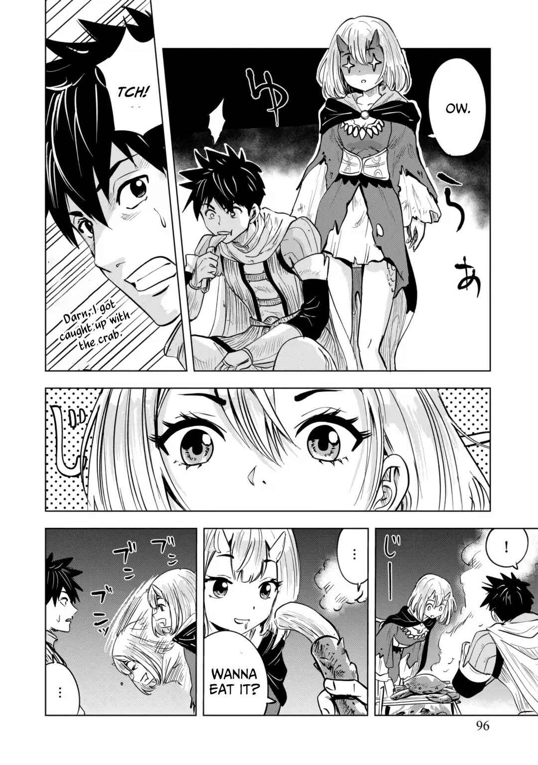 Page 6 Chapter 3.2 Makyou Seikatsu: Gakeppuchi Boukensha ga Hikikomoru ni wa Hirosugiru