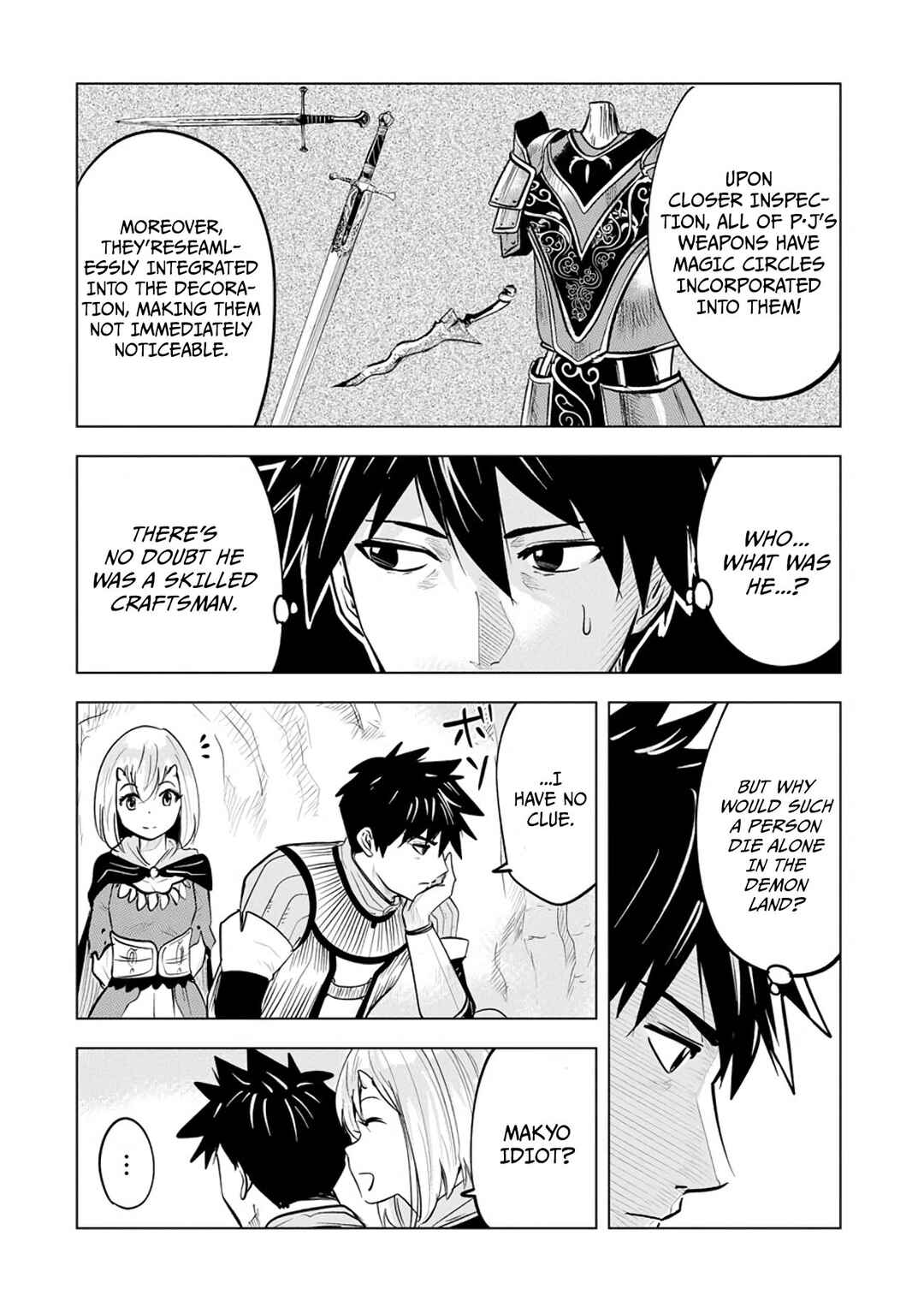 Page 12 Chapter 6.2 Makyou Seikatsu: Gakeppuchi Boukensha ga Hikikomoru ni wa Hirosugiru